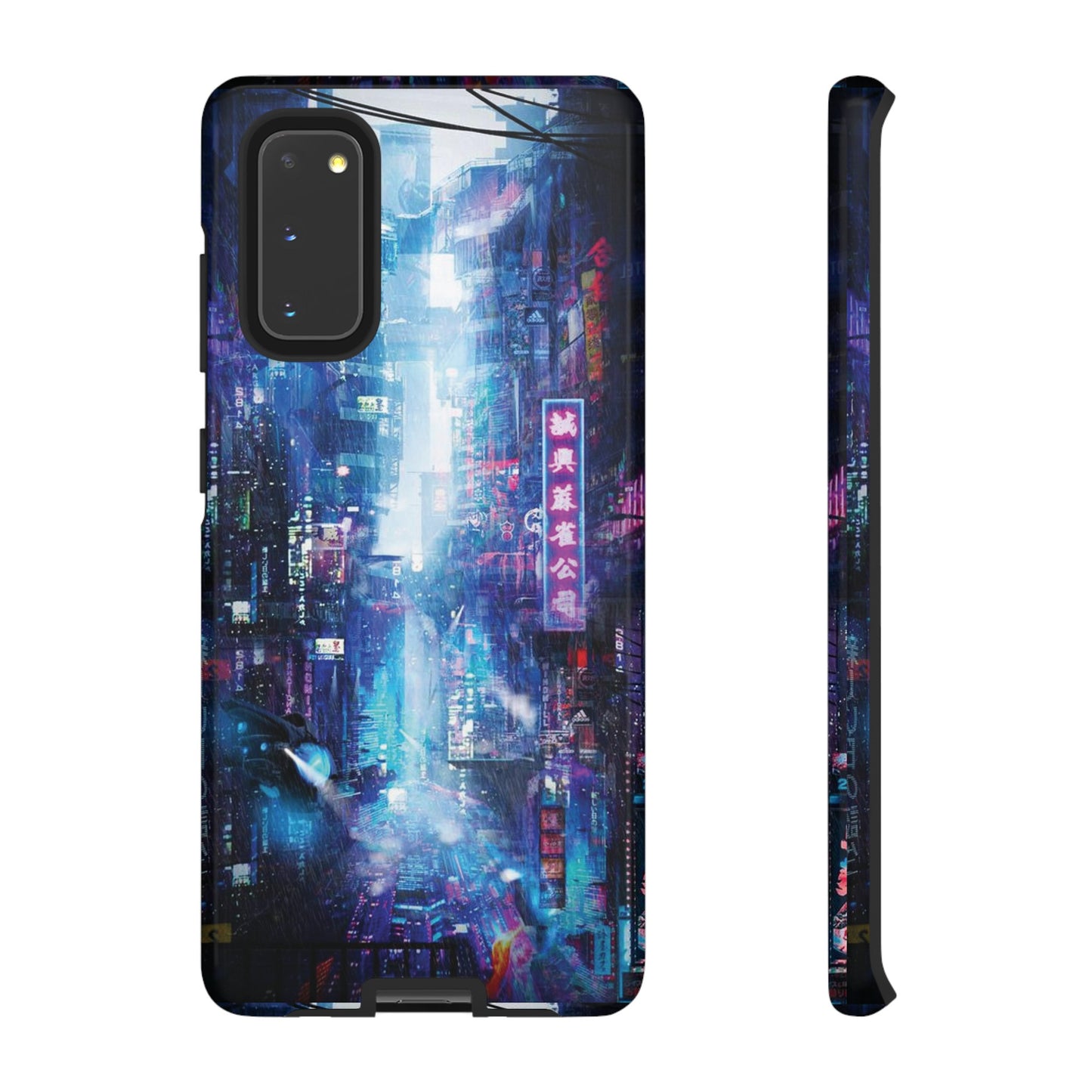 Night Life Futuristic City Wallpaper Phone Case | iPhone 15 Plus/ Pro, 14, 13, 12| Google Pixel 7, Pro, 5| Samsung Galaxy S23 All Major Phone Models