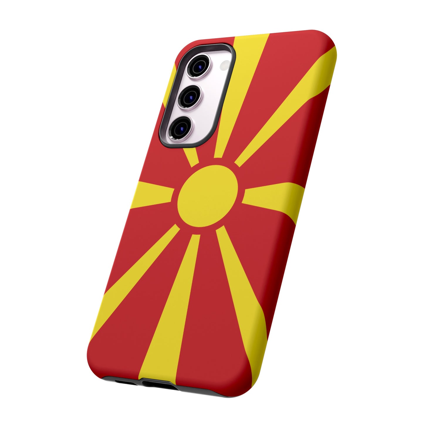 Macedonia Flag Phone Case | iPhone 15 Plus/ Pro, 14, 13, 12| Google Pixel 7, Pro, 5| Samsung Galaxy S23 All Major Phone Models