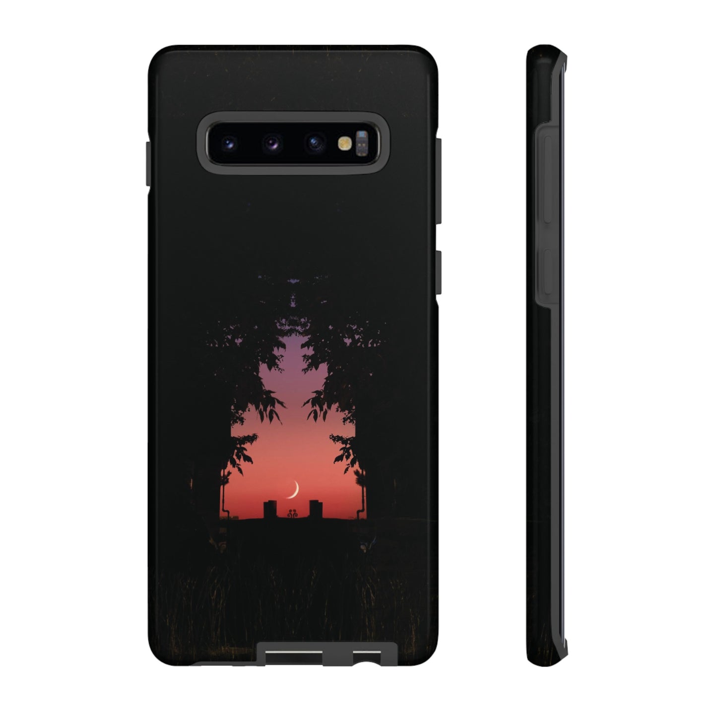 Crescent Night Wallpaper Phone Case | iPhone 15 Plus/ Pro, 14, 13, 12| Google Pixel 7, Pro, 5| Samsung Galaxy S23 All Major Phone Models