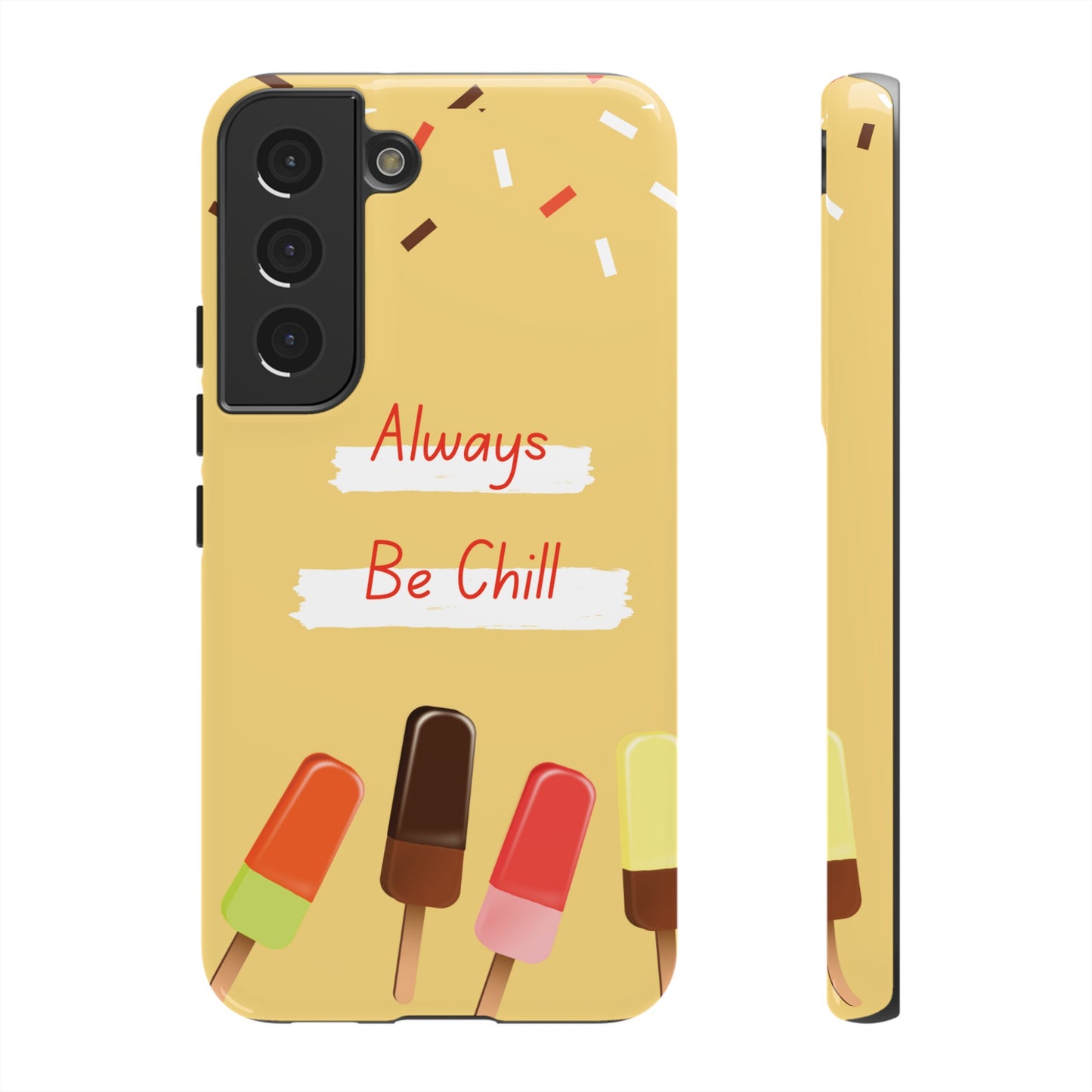 Always Be Chill Wallpaper Phone Case| iPhone 15 Plus/ Pro, 14, 13, 12| Google Pixel 7, Pro, 5| Samsung Galaxy S23 All Major Phone Models