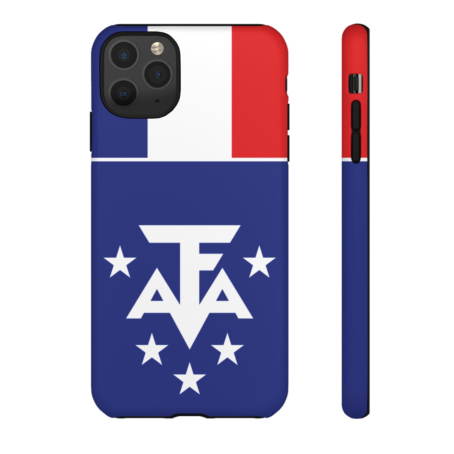 French Southern And Antarctic Lands Flag Phone Case | iPhone 15 Plus/ Pro, 14, 13, 12| Google Pixel 7, Pro, 5| Samsung Galaxy S23 All Major Phone Models