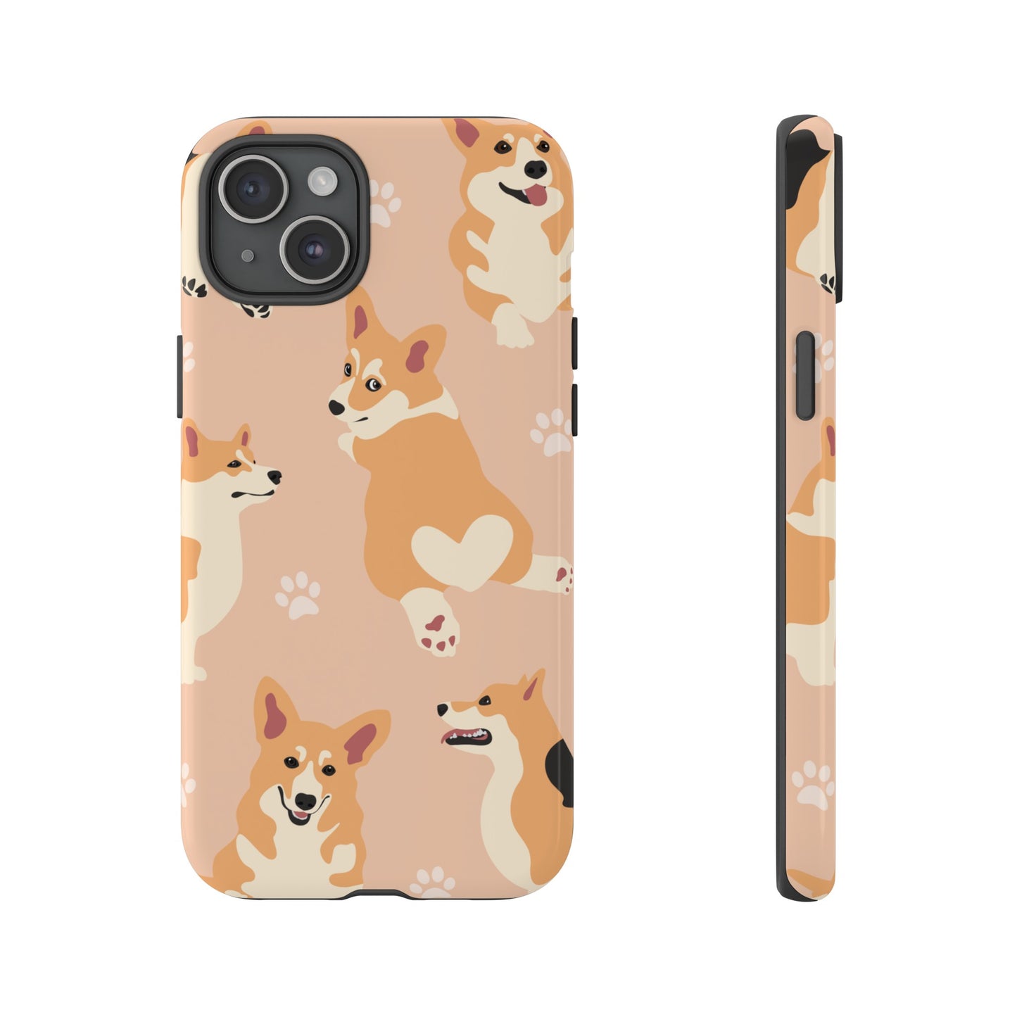 Corgi Wallpaper Phone Case | iPhone 15 Plus/ Pro, 14, 13, 12| Google Pixel 7, Pro, 5| Samsung Galaxy S23 All Major Phone Models