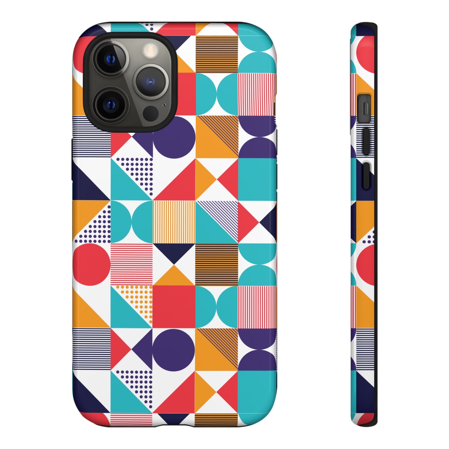 Geometric Patterned Wallpaper Phone Case | iPhone 15 Plus/ Pro, 14, 13, 12| Google Pixel 7, Pro, 5|Samsung Galaxy S23 All Major Phone Models