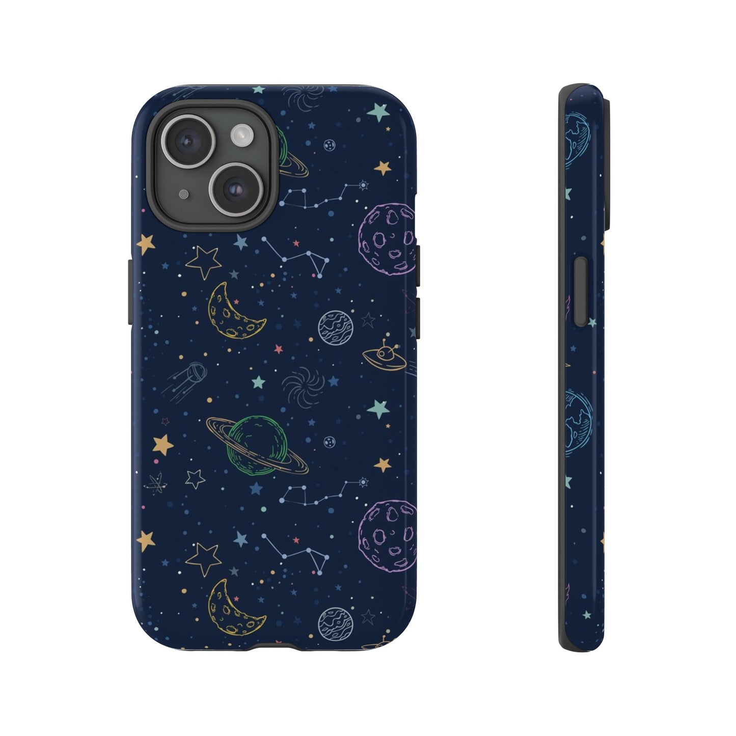 Space Galaxy Wallpaper Phone Case | iPhone 15 Plus/ Pro, 14, 13, 12| Google Pixel 7, Pro, 5| Samsung Galaxy S23 All Major Phone Models