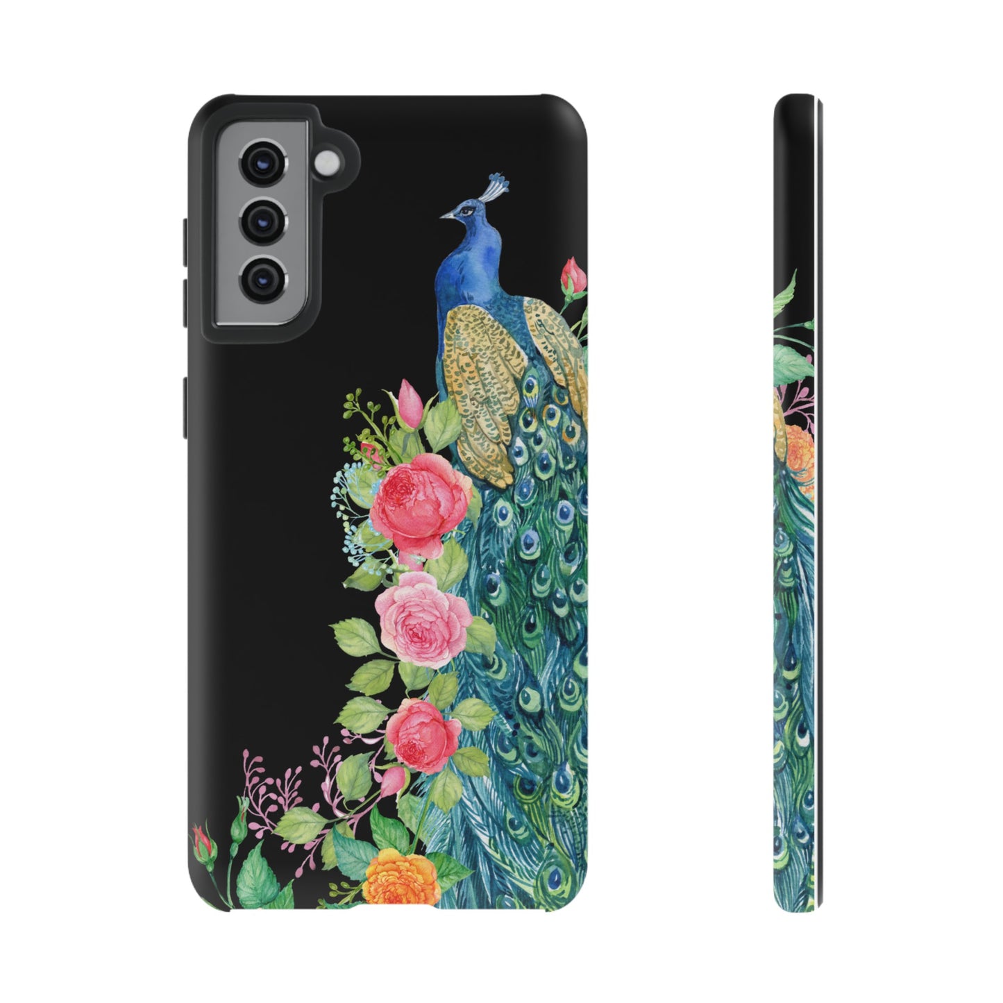 Peacock Wallpaper Phone Case | iPhone 15 Plus/ Pro, 14, 13, 12| Google Pixel 7, Pro, 5| Samsung Galaxy S23 All Major Phone Models