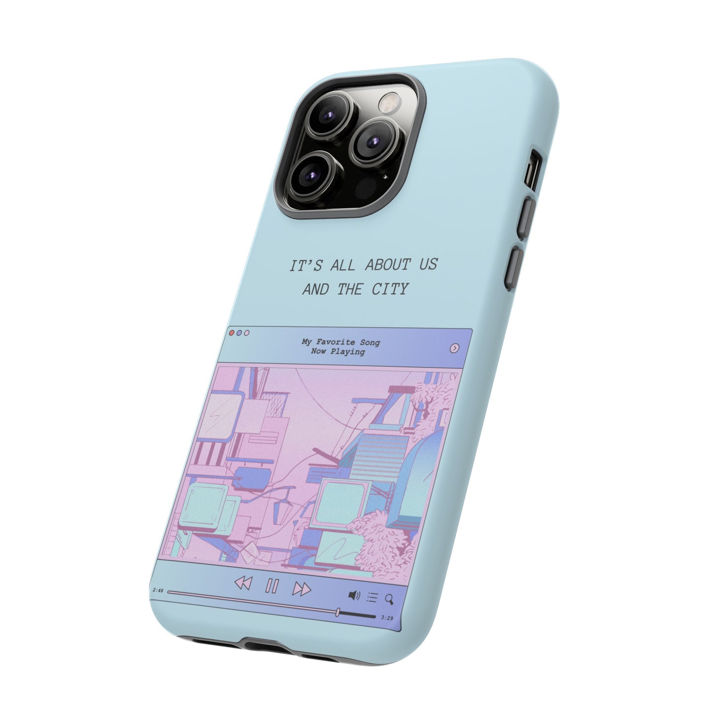 Us And The City Phone Case | iPhone 15 Plus/ Pro, 14, 13, 12| Google Pixel 7, Pro, 5| Samsung Galaxy S23 All Major Phone Models