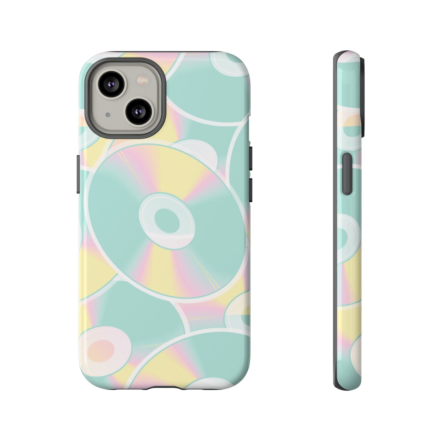 90's CD Wallpaper Phone Case | iPhone 15 Plus/ Pro, 14, 13, 12| Google Pixel 7, Pro, 5| Samsung Galaxy S23 All Major Phone Models