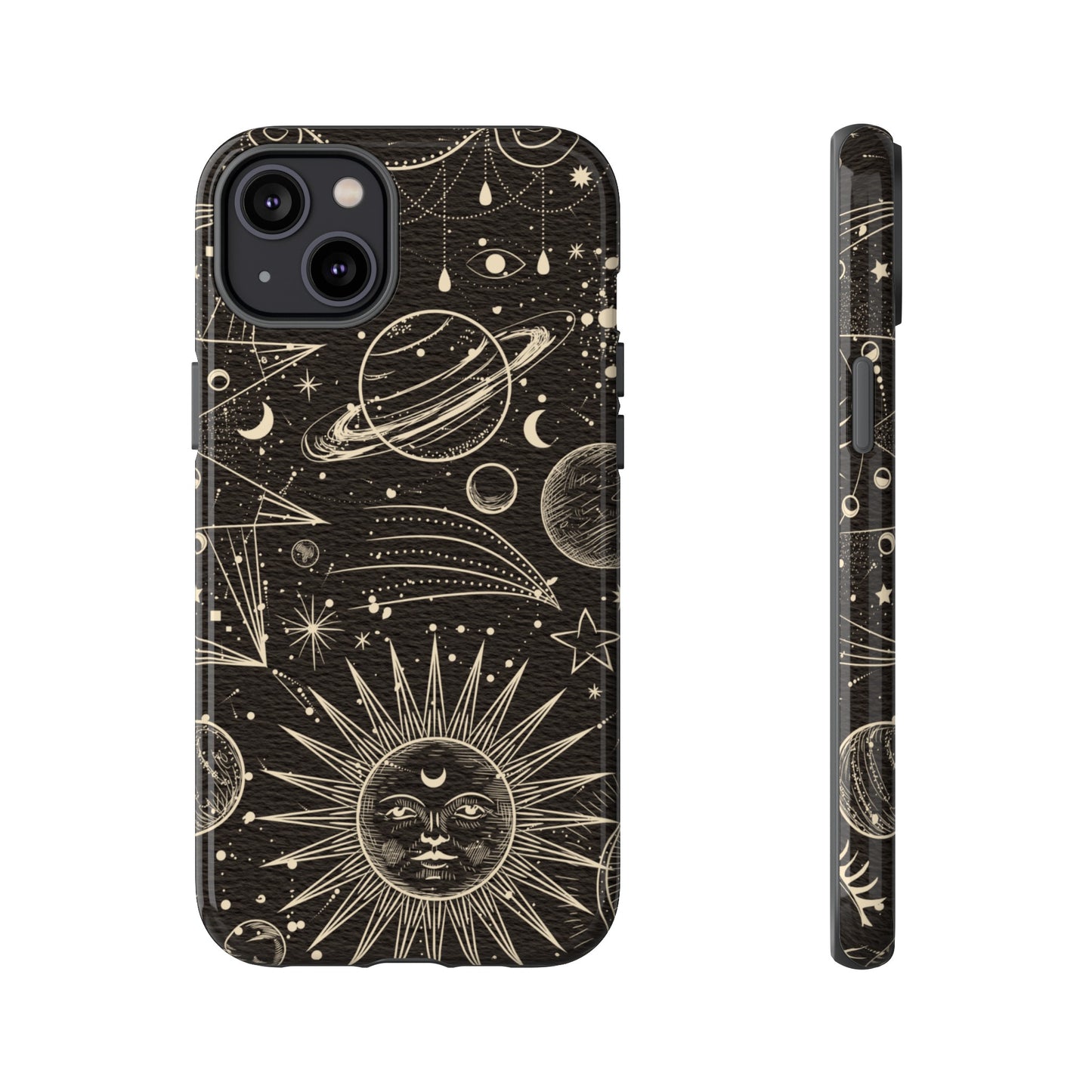 Golden Universe Wallpaper Phone Case | iPhone 15 Plus/ Pro, 14, 13, 12| Google Pixel 7, Pro, 5| Samsung Galaxy S23 All Major Phone Models