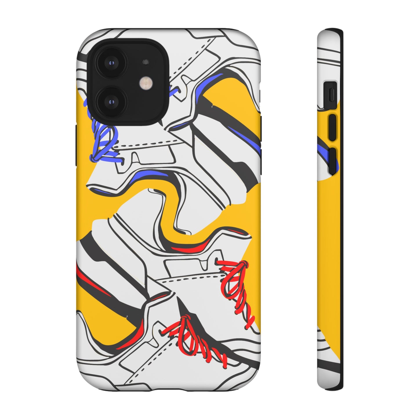 Sneakers Wallpaper Phone Case | iPhone 15 Plus/ Pro, 14, 13, 12| Google Pixel 7, Pro, 5| Samsung Galaxy S23 All Major Phone Models