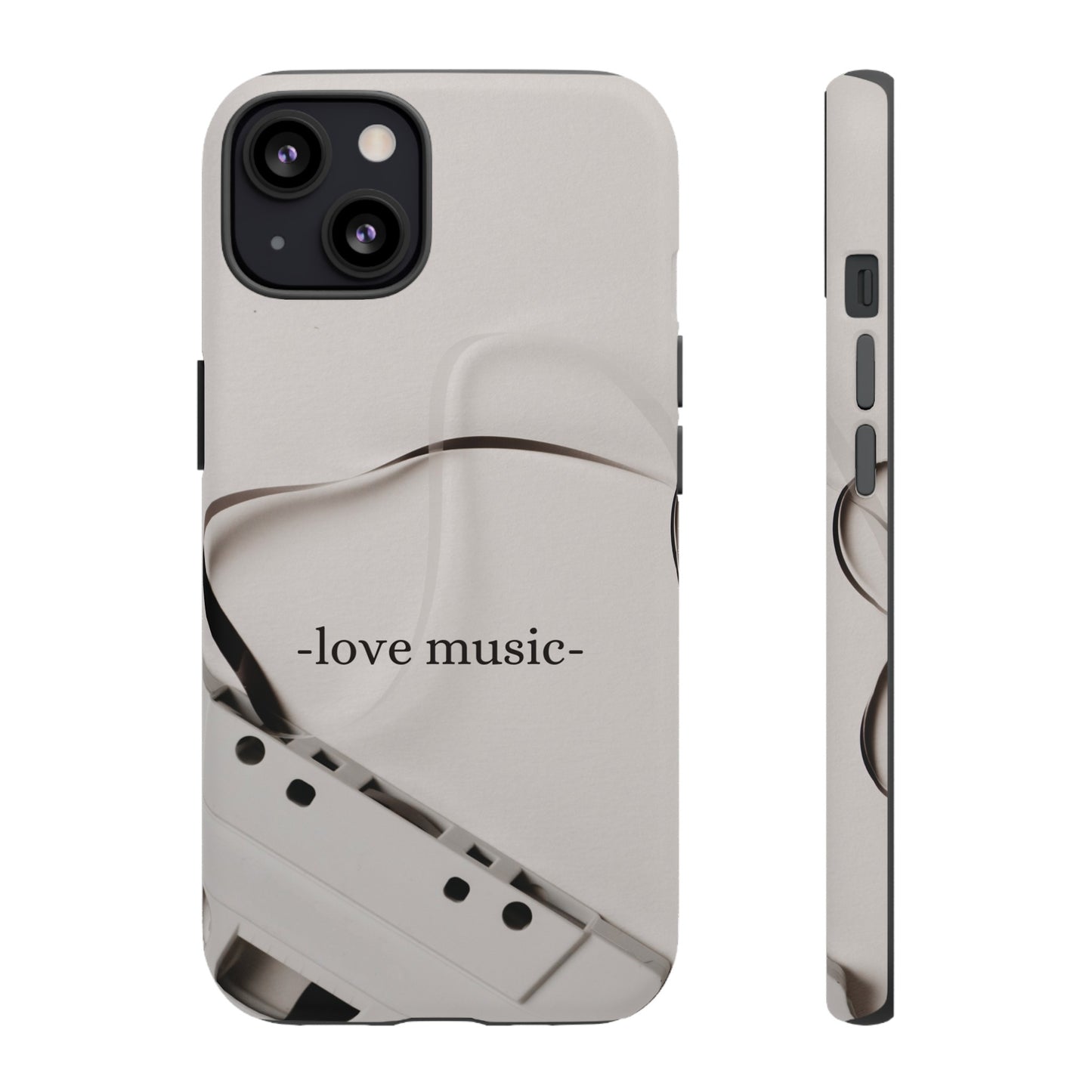 Love Music Wallpaper Phone Case | iPhone 15 Plus/ Pro, 14, 13, 12| Google Pixel 7, Pro, 5| Samsung Galaxy S23 All Major Phone Models