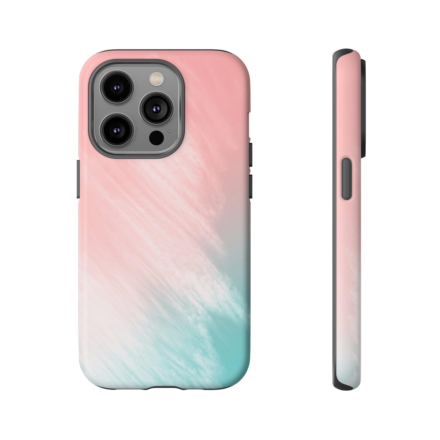 Soft Pink And Blue Wallpaper Phone Case | iPhone 15 Plus/ Pro, 14, 13, 12| Google Pixel 7, Pro, 5| Samsung Galaxy S23 All Major Phone Models