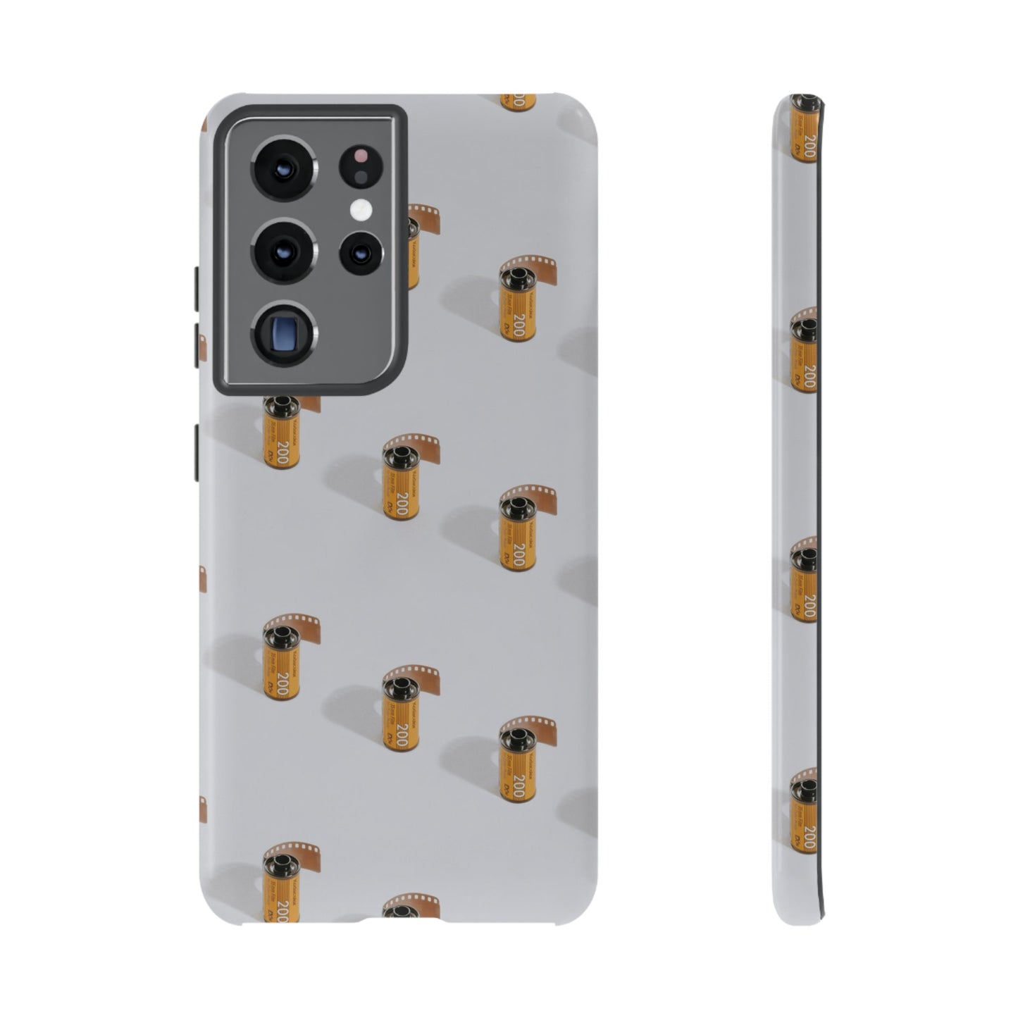 Film Canister Wallpaper Phone Case | iPhone 15 Plus/ Pro, 14, 13, 12| Google Pixel 7, Pro, 5| Samsung Galaxy S23 All Major Phone Models