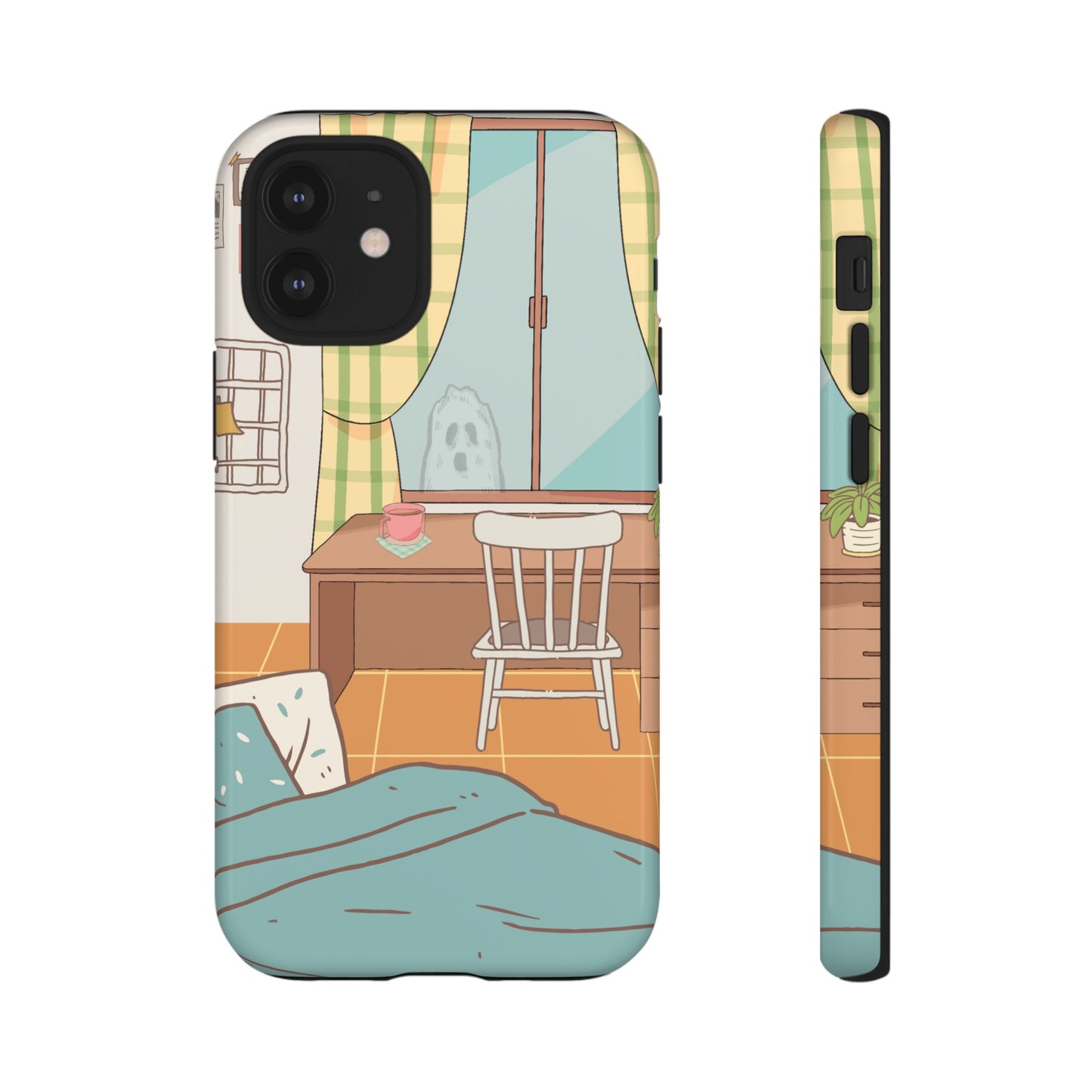 Ghost At The Window Wallpaper Phone Case | iPhone 15 Plus/ Pro, 14, 13, 12| Google Pixel 7, Pro, 5| Samsung Galaxy S23 All Major Phone Models