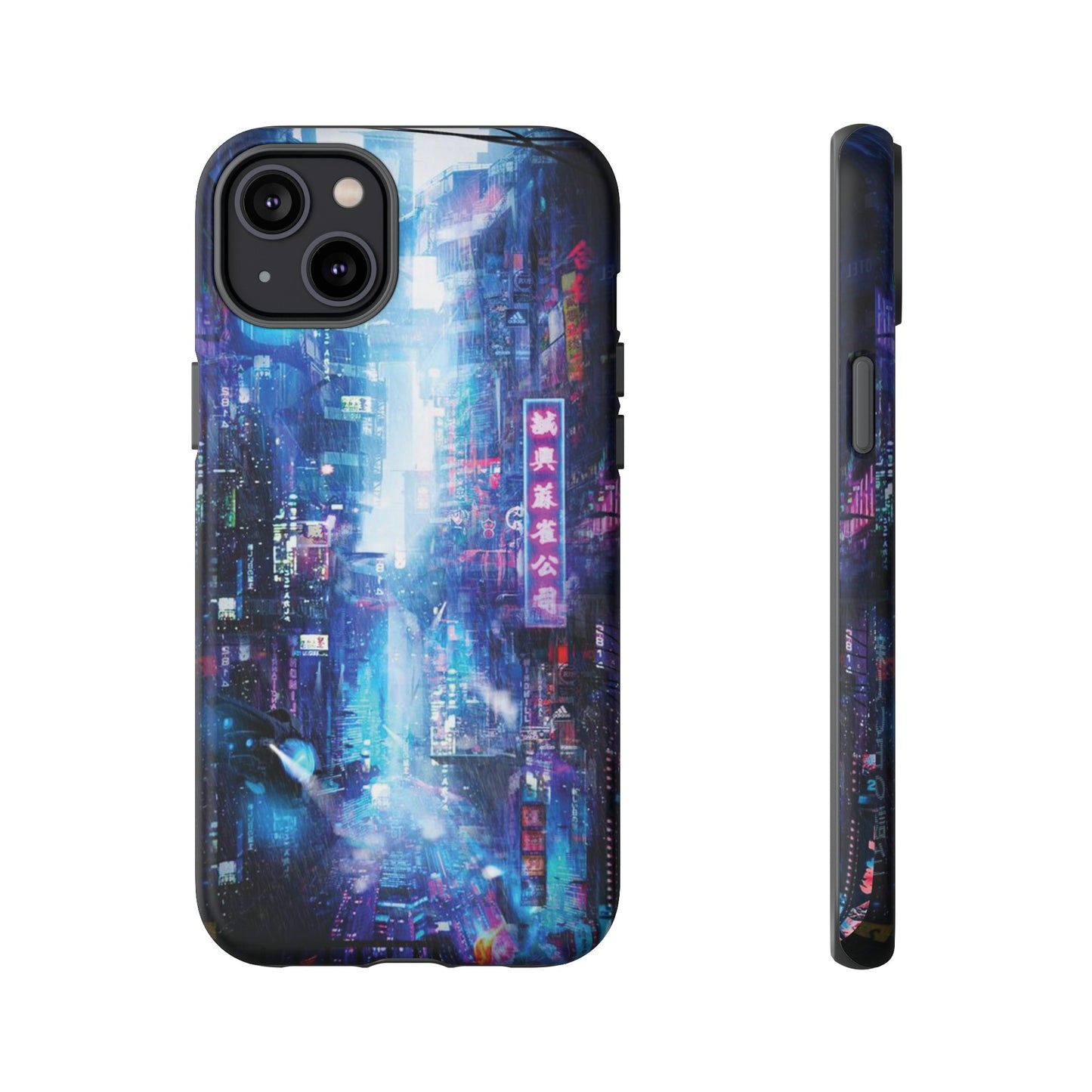 Night Life Futuristic City Wallpaper Phone Case | iPhone 15 Plus/ Pro, 14, 13, 12| Google Pixel 7, Pro, 5| Samsung Galaxy S23 All Major Phone Models