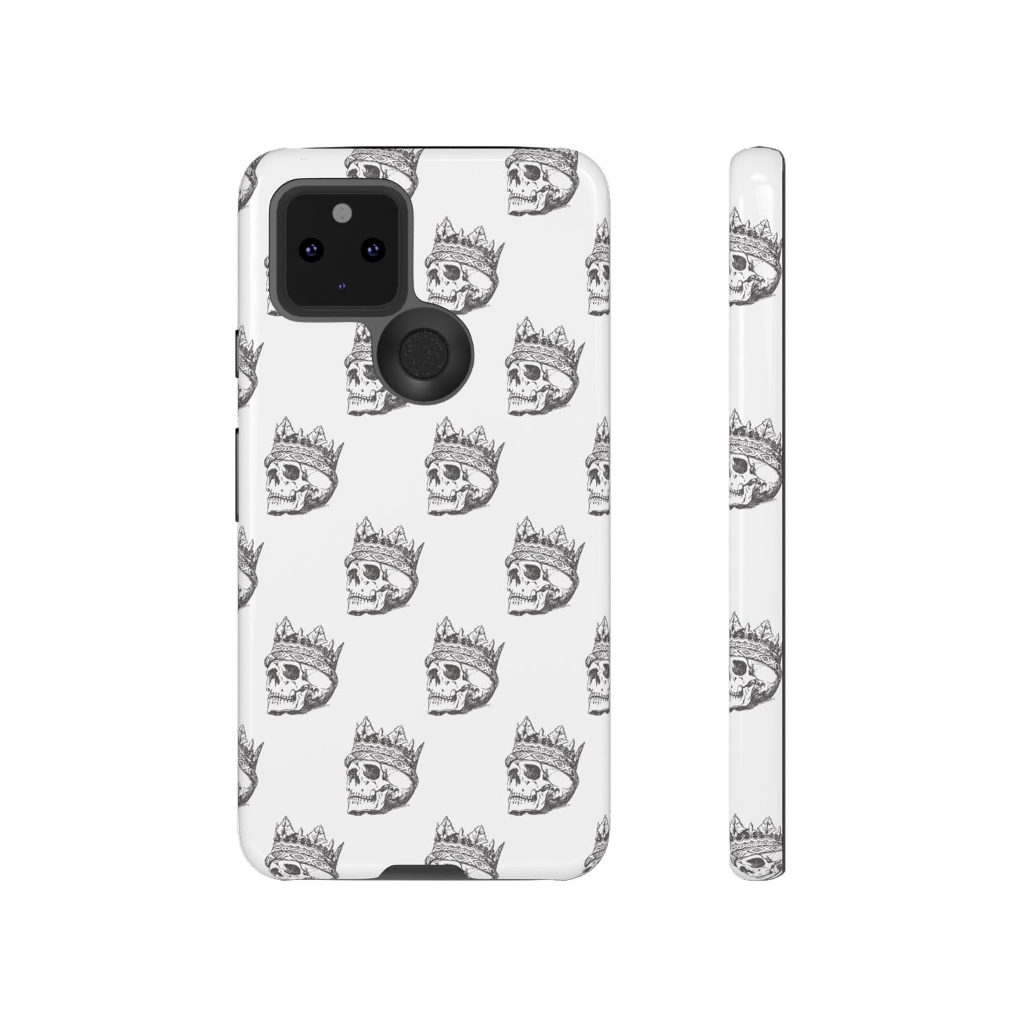 Skull Wallpaper Phone Case | iPhone 15 Plus/ Pro, 14, 13, 12| Google Pixel 7, Pro, 5| Samsung Galaxy S23 All Major Phone Models