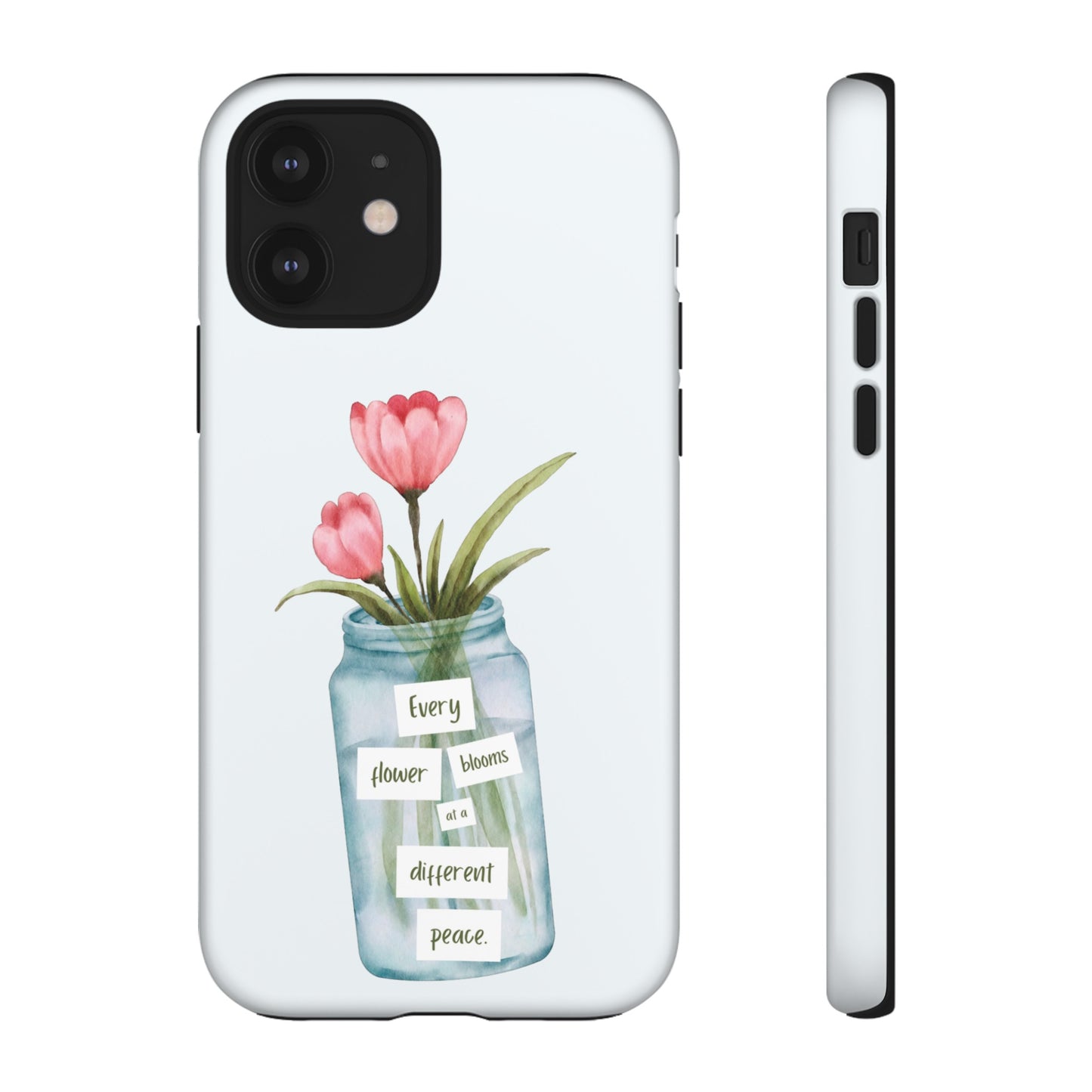 Flowers in a Jar Wallpaper Phone Case | iPhone 15 Plus/ Pro, 14, 13, 12| Google Pixel 7, Pro, 5| Samsung Galaxy S23 All Major Phone Models