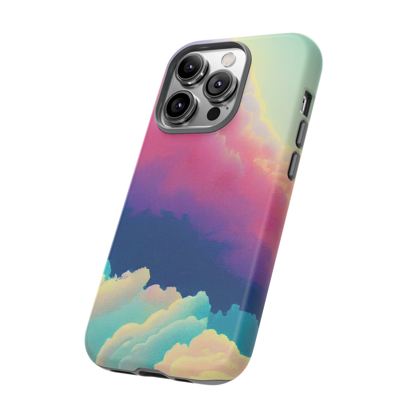 Colourful Clouds Wallpaper Phone Case | iPhone 15 Plus/ Pro, 14, 13, 12| Google Pixel 7, Pro, 5| Samsung Galaxy S23 All Major Phone Models