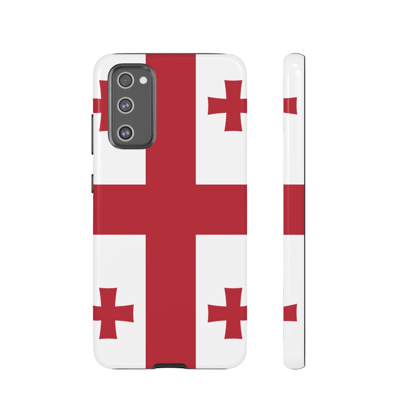 Georgia Flag Phone Case | iPhone 15 Plus/ Pro, 14, 13, 12| Google Pixel 7, Pro, 5| Samsung Galaxy S23 All Major Phone Models