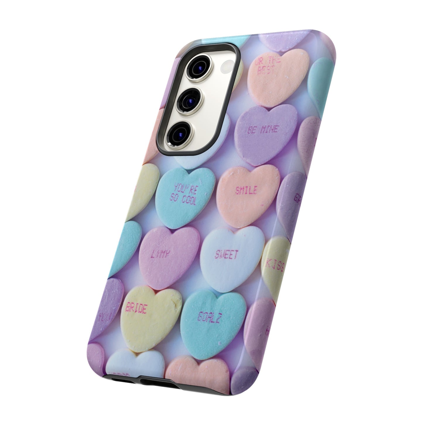 Hearts Valentine's Day Wallpaper Phone Case | iPhone 15 Plus/ Pro, 14, 13, 12| Google Pixel 7, Pro, 5| Samsung Galaxy S23 All Major Phone Models