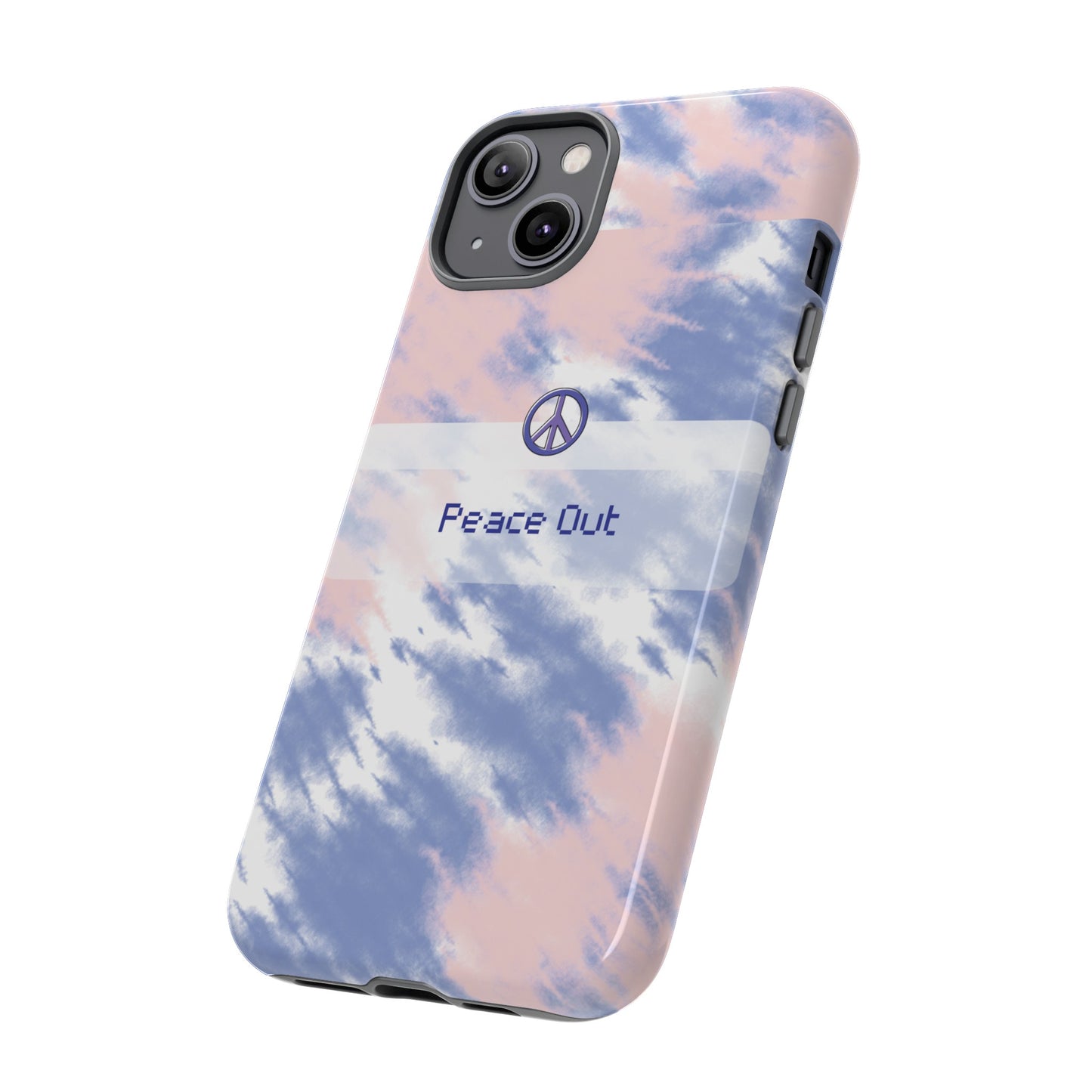 Peace Out Wallpaper Phone Case | iPhone 15 Plus/ Pro, 14, 13, 12| Google Pixel 7, Pro, 5| Samsung Galaxy S23 All Major Phone Models