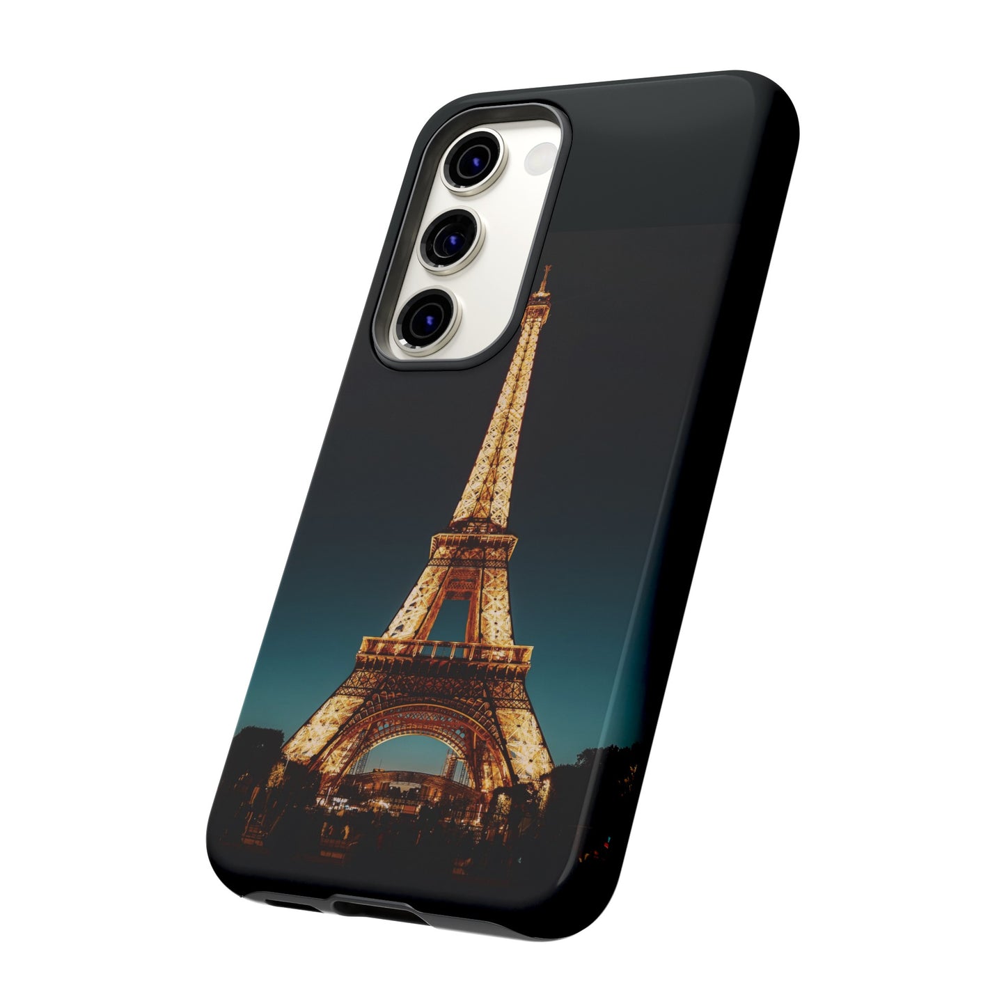 Night Eiffel Tower Phone Case | iPhone 15 Plus/ Pro, 14, 13, 12| Google Pixel 7, Pro, 5| Samsung Galaxy S23 All Major Phone Models