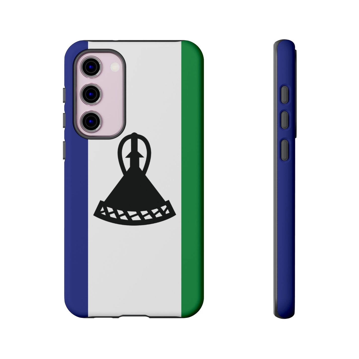 Lesotho Flag Phone Case | iPhone 15 Plus/ Pro, 14, 13, 12| Google Pixel 7, Pro, 5| Samsung Galaxy S23 All Major Phone Models