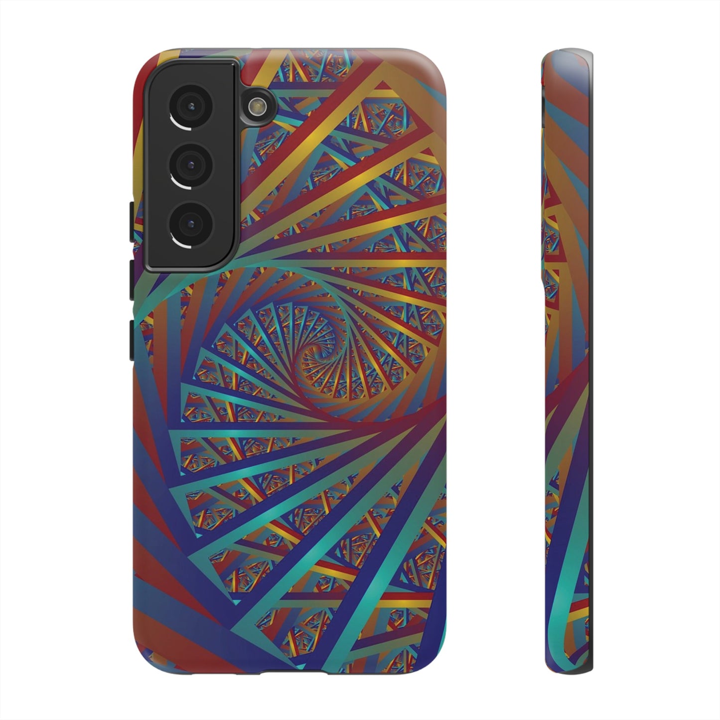 Colourful Spiral Wallpaper Phone Case | iPhone 15 Plus/ Pro, 14, 13, 12| Google Pixel 7, Pro, 5| Samsung Galaxy S23 All Major Phone Models