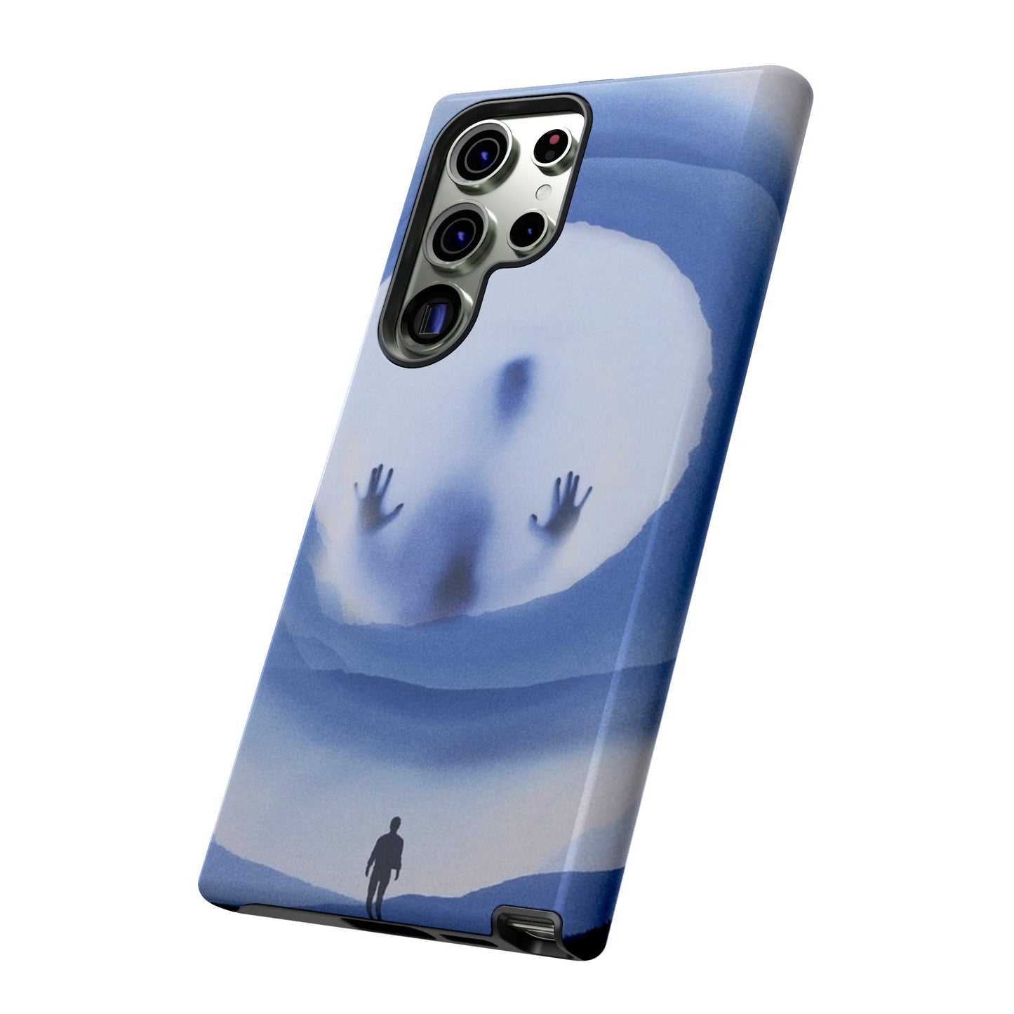 Alien Encounter Wallpaper Phone Case | iPhone 15 Plus/ Pro, 14, 13, 12| Google Pixel 7, Pro, 5| Samsung Galaxy S23 All Major Phone Models