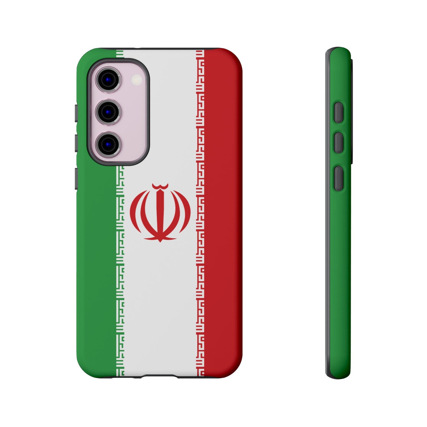 Iran Flag Phone Case | iPhone 15 Plus/ Pro, 14, 13, 12| Google Pixel 7, Pro, 5| Samsung Galaxy S23 All Major Phone Models