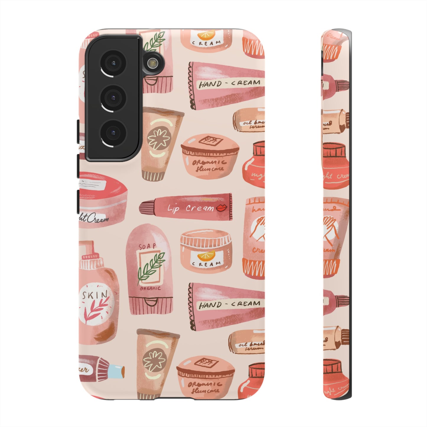 Skin Care Wallpaper Phone Case | iPhone 15 Plus/ Pro, 14, 13, 12| Google Pixel 7, Pro, 5| Samsung Galaxy S23 All Major Phone Models