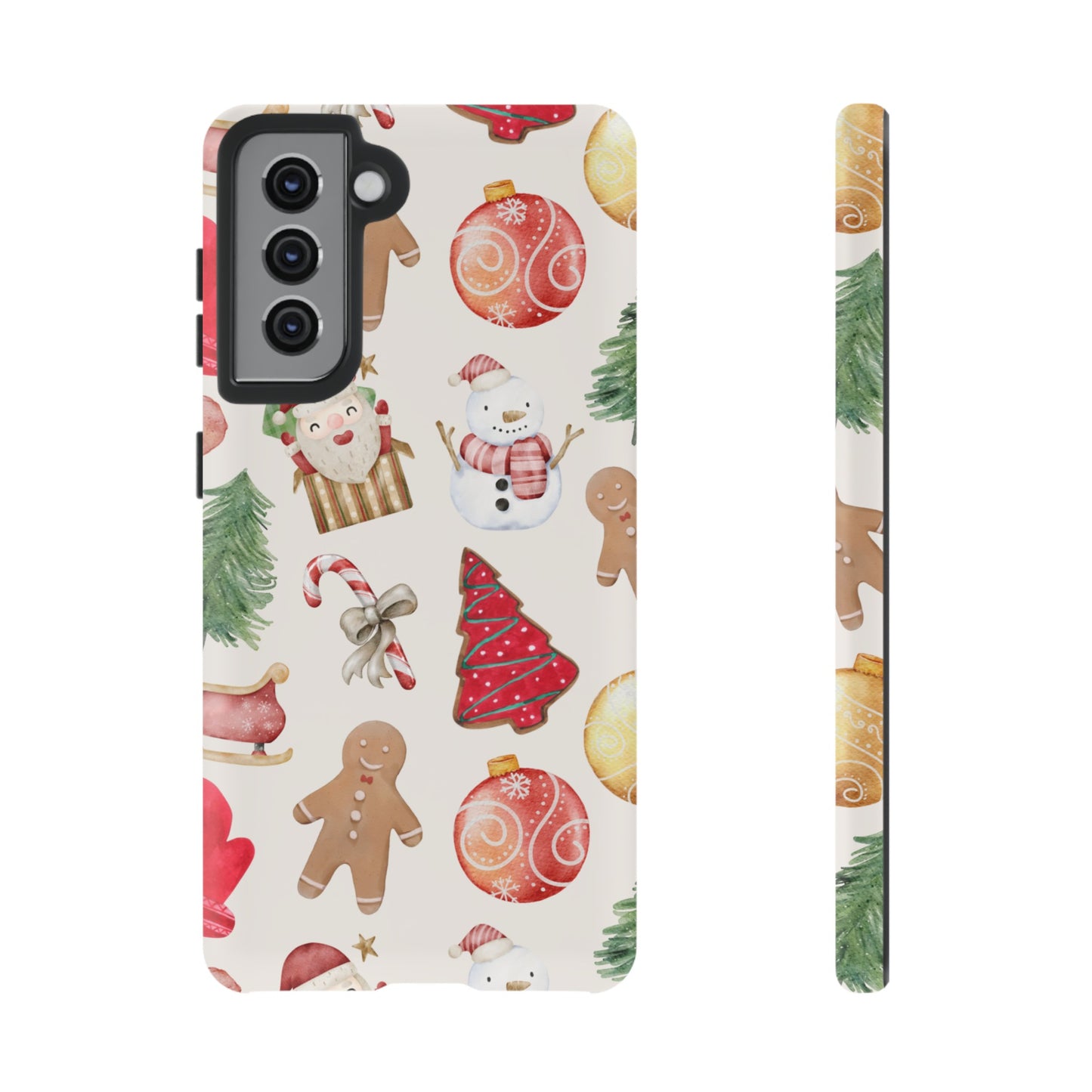 Collage Christmas Wallpaper Phone Case | iPhone 15 Plus/ Pro, 14, 13, 12| Google Pixel 7, Pro, 5| Samsung Galaxy S23 All Major Phone Models