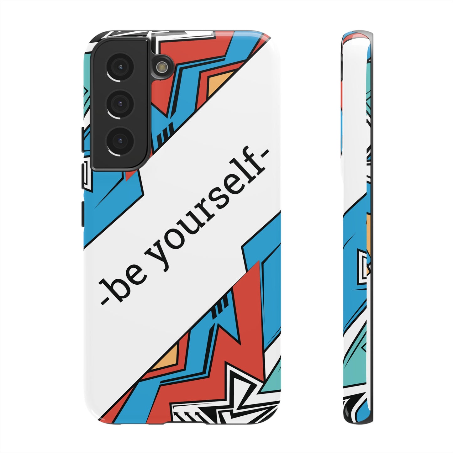 Be Yourself Wallpaper Phone Case | iPhone 15 Plus/ Pro, 14, 13, 12| Google Pixel 7, Pro, 5| Samsung Galaxy S23 All Major Phone Models