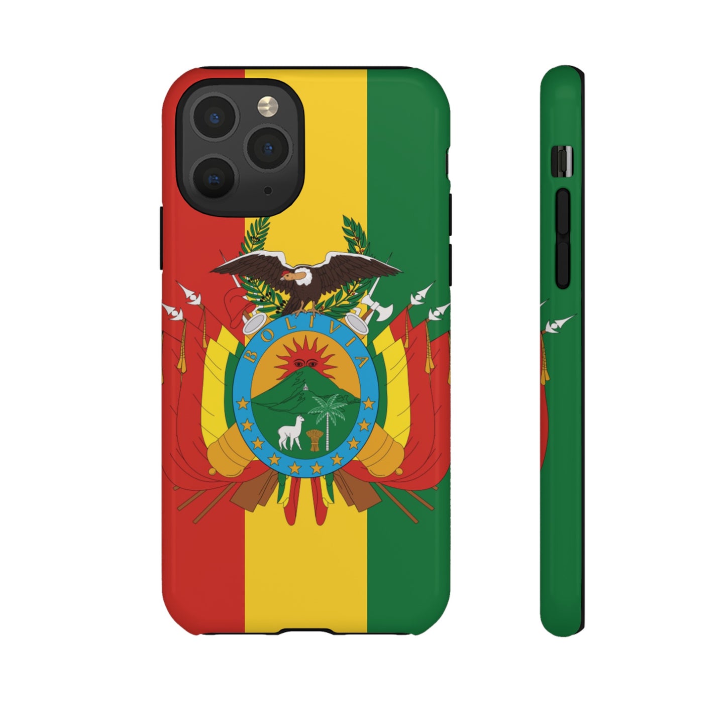 Bolivia Flag Phone Case | iPhone 15 Plus/ Pro, 14, 13, 12| Google Pixel 7, Pro, 5| Samsung Galaxy S23 All Major Phone Models