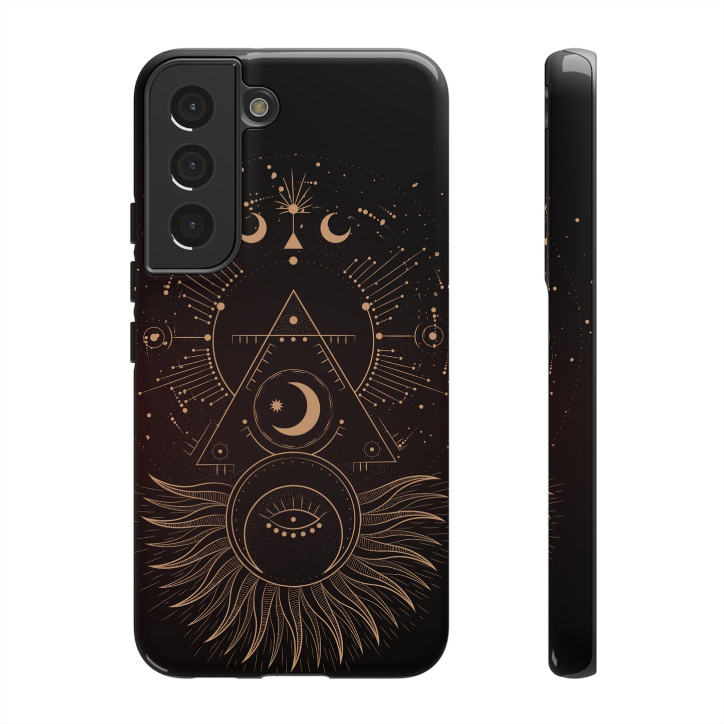 Cosmic Geometry Phone Case | iPhone 15 Plus/ Pro, 14, 13, 12| Google Pixel 7, Pro, 5| Samsung Galaxy S23 All Major Phone Models