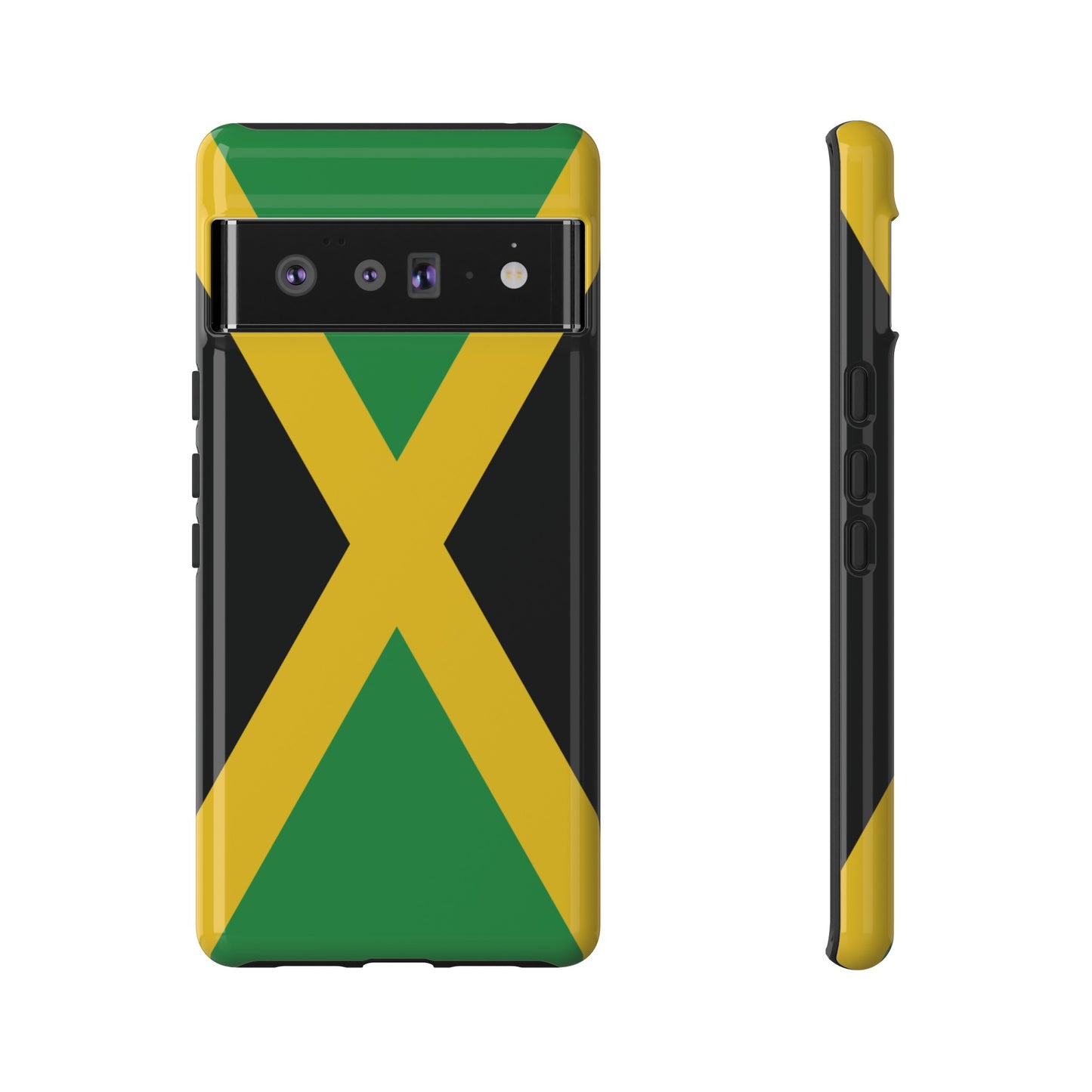 Jamaica Flag Phone Case | iPhone 15 Plus/ Pro, 14, 13, 12| Google Pixel 7, Pro, 5| Samsung Galaxy S23 All Major Phone Models