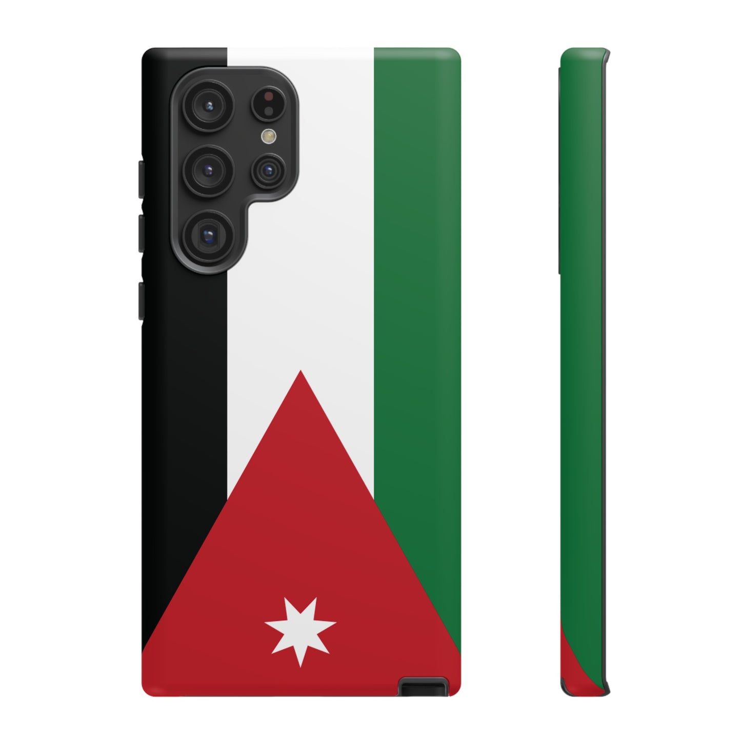 Jordan Flag Phone Case |iPhone 15 Plus/ Pro, 14, 13, 12|Google Pixel 7, Pro, 5| Samsung Galaxy S23 All Major Phone Models