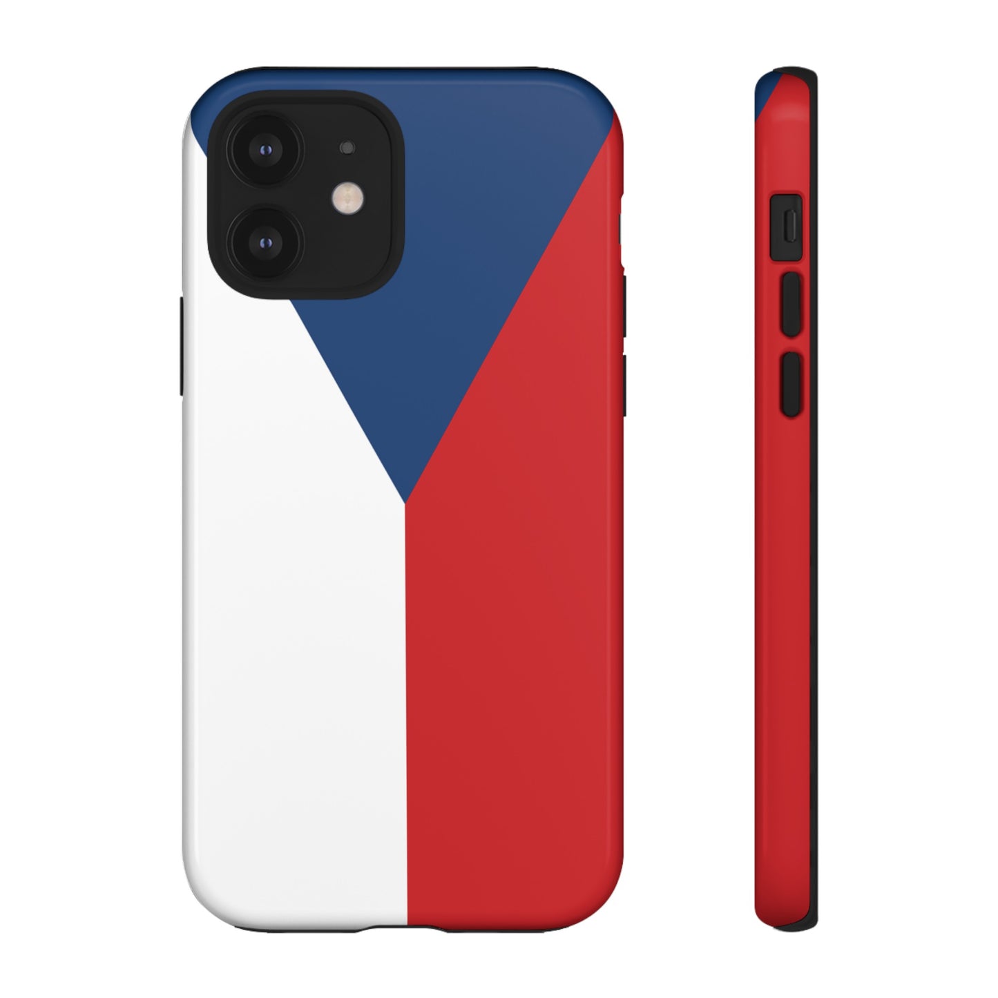 Czechia Flag Phone Case | iPhone 15 Plus/ Pro, 14, 13, 12| Google Pixel 7, Pro, 5| Samsung Galaxy S23 All Major Phone Models