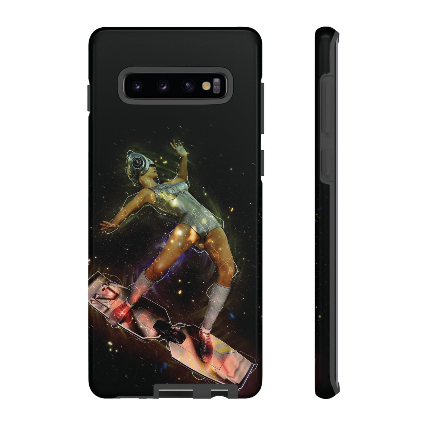 Sci-Fi Skateboard Wallpaper Phone Case | iPhone 15 Plus/ Pro, 14, 13, 12| Google Pixel 7, Pro, 5| Samsung Galaxy S23 All Major Phone Models