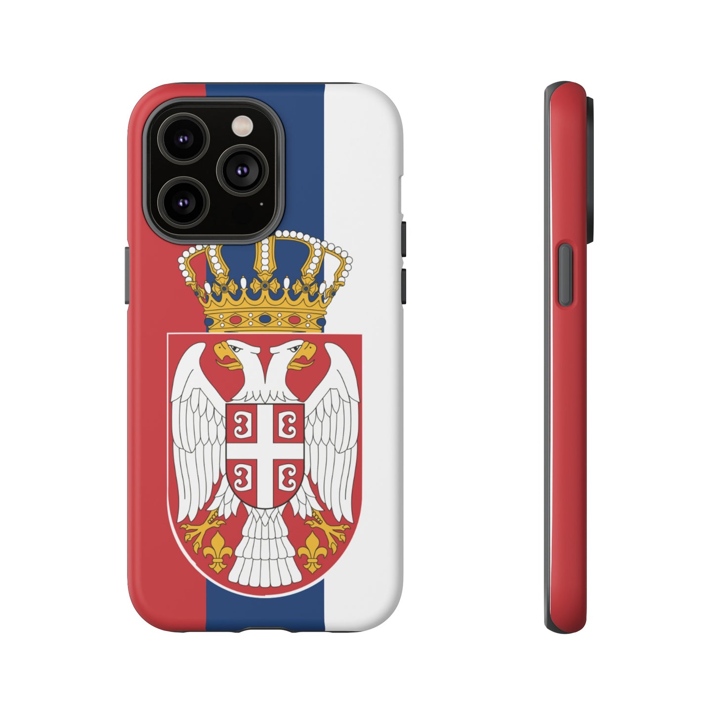 Serbia Flag Phone Case | iPhone 15 Plus/ Pro, 14, 13, 12| Google Pixel 7, Pro, 5| Samsung Galaxy S23 All Major Phone Models