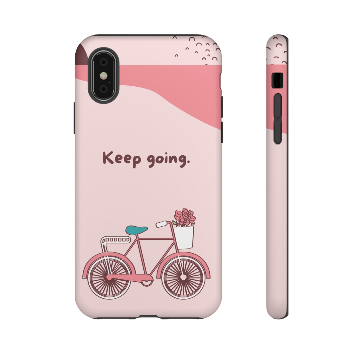 Keep Going Phone Case | iPhone 15 Plus/ Pro, 14, 13, 12| Google Pixel 7, Pro, 5| Samsung Galaxy S23 All Major Phone Models