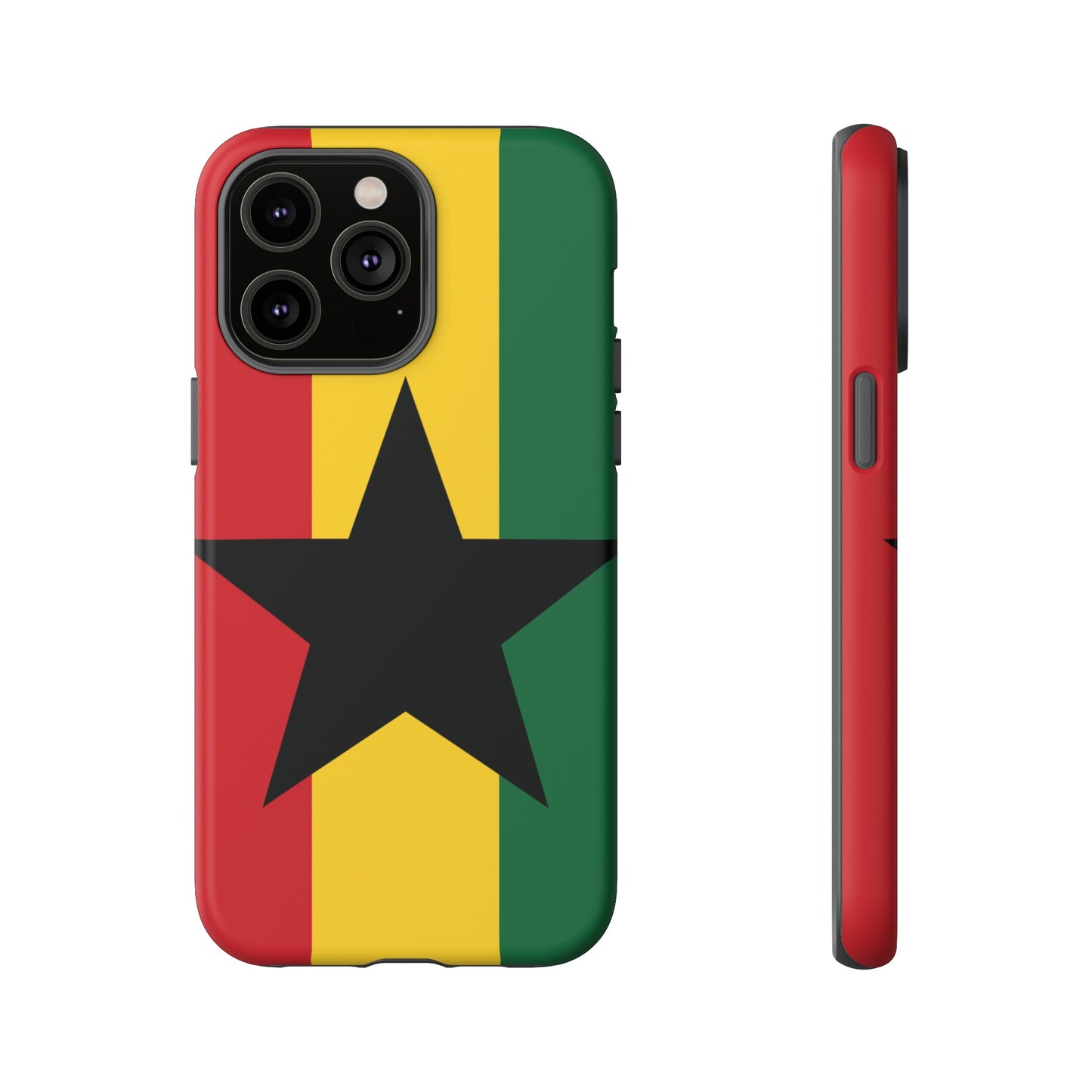 Ghana Flag Phone Case | iPhone 15 Plus/ Pro, 14, 13, 12| Google Pixel 7, Pro, 5| Samsung Galaxy S23 All Major Phone Models