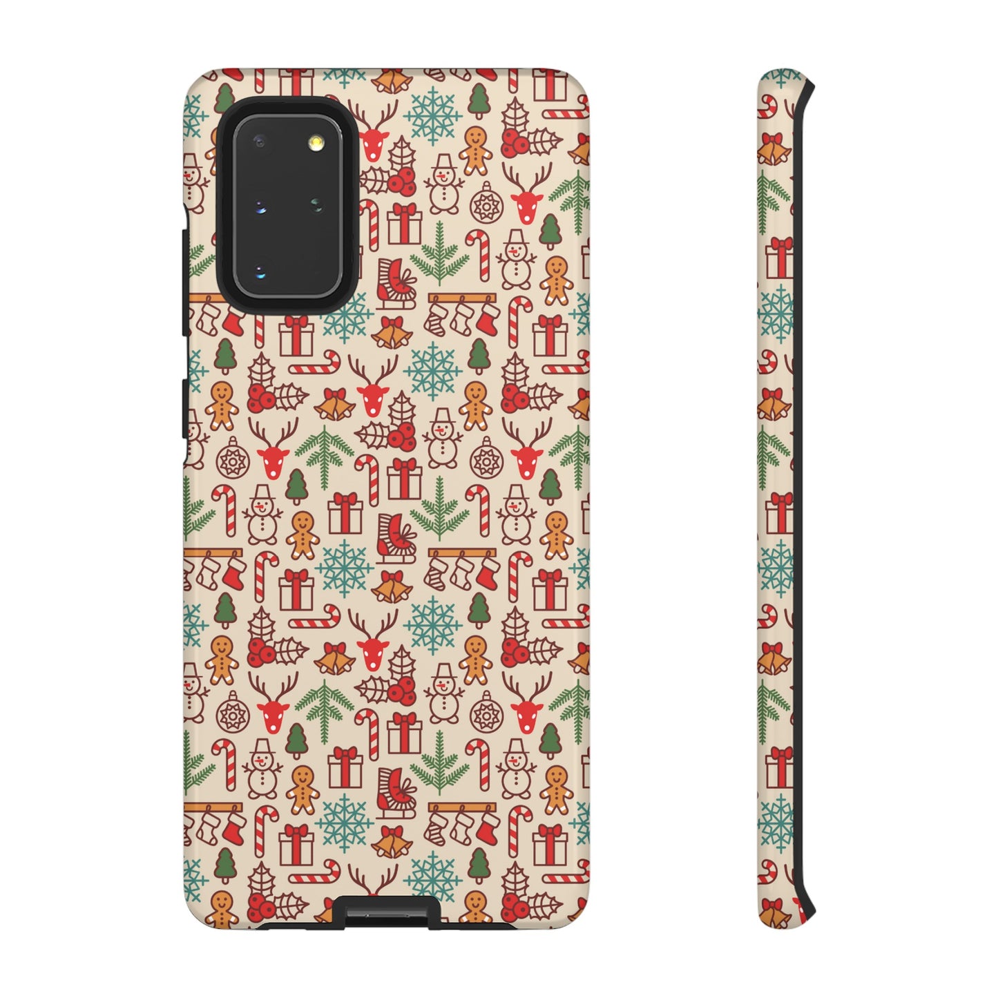 Collage Christmas Wallpaper Phone Case | iPhone 15 Plus/ Pro, 14, 13, 12| Google Pixel 7, Pro, 5| Samsung Galaxy S23 All Major Phone Models