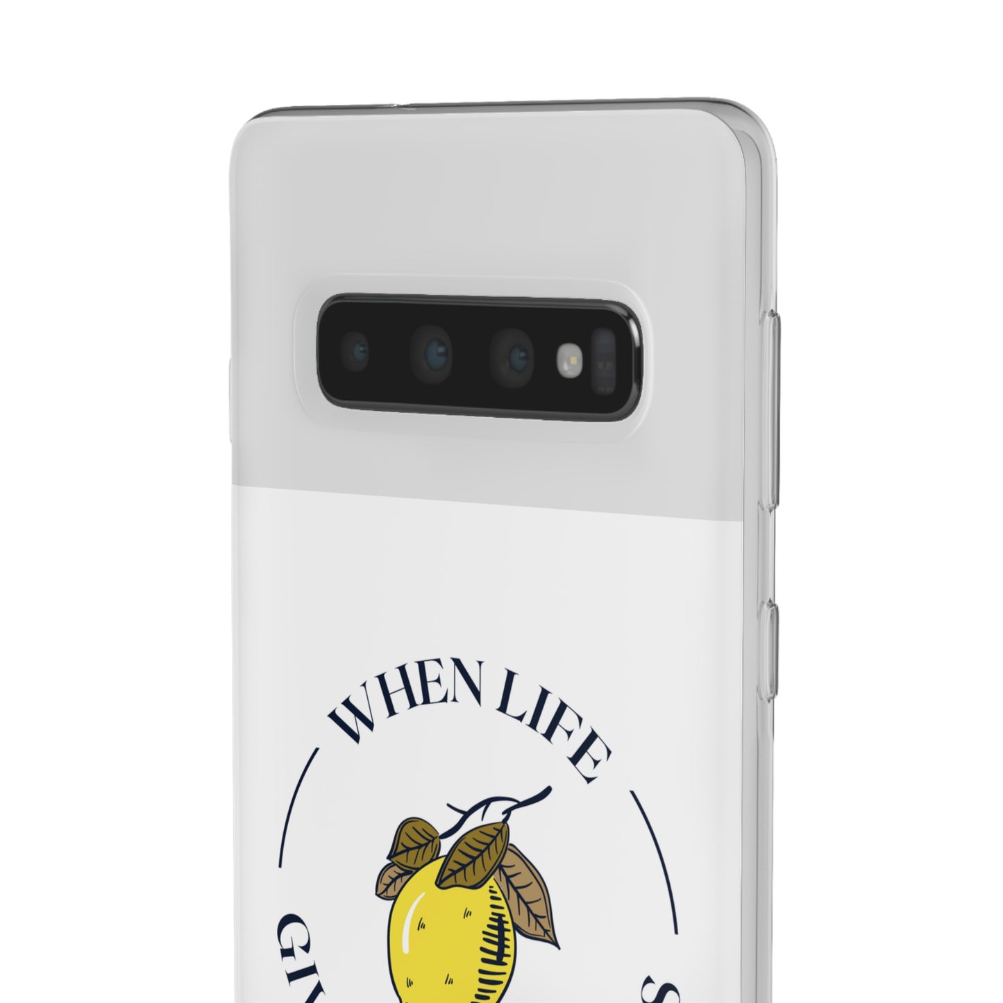 When Life Gives You Lemons Phone Case | iPhone 15 Plus/ Pro, 14, 13, 12| Samsung Galaxy S23 Models