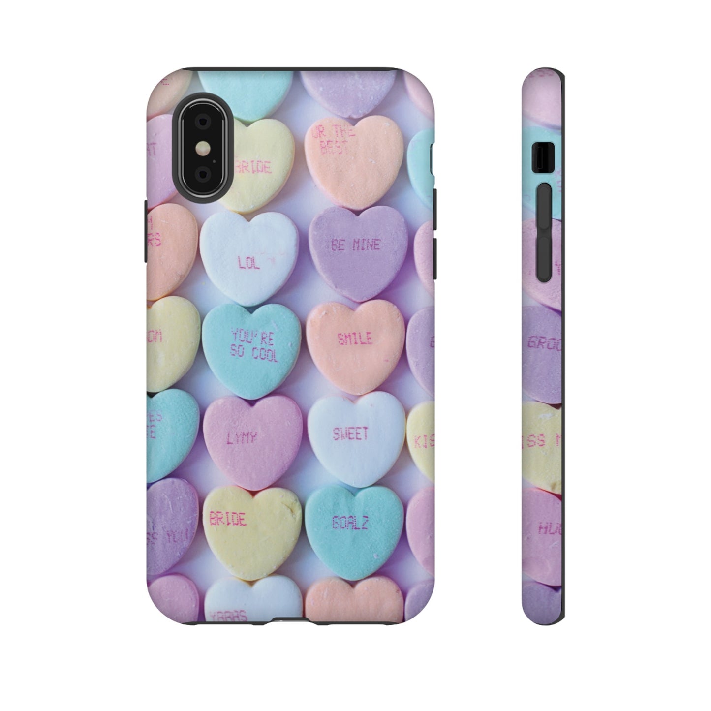 Hearts Valentine's Day Wallpaper Phone Case | iPhone 15 Plus/ Pro, 14, 13, 12| Google Pixel 7, Pro, 5| Samsung Galaxy S23 All Major Phone Models