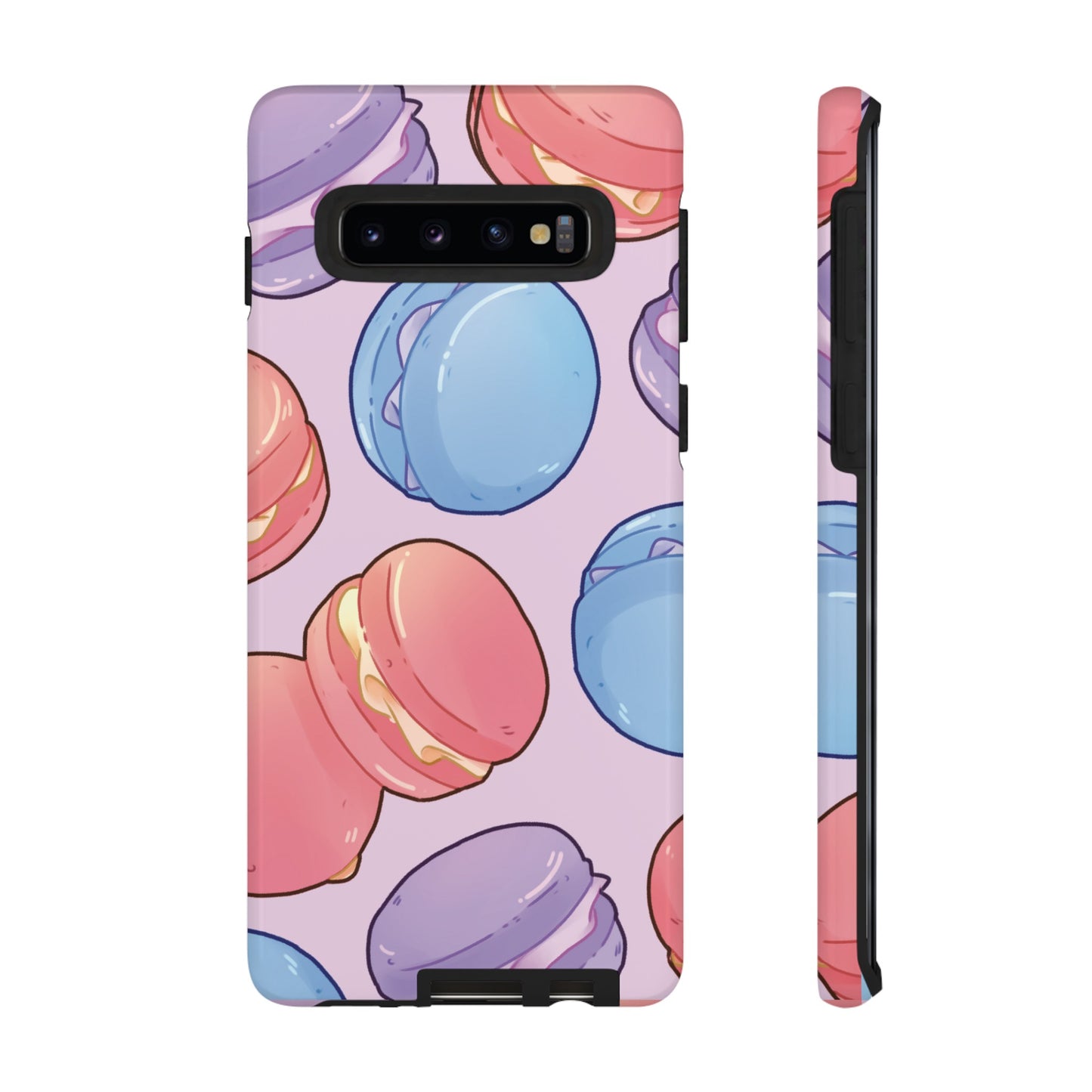 Macaron Wallpaper Phone Case | iPhone 15 Plus/ Pro, 14, 13, 12| Google Pixel 7, Pro, 5| Samsung Galaxy S23 All Major Phone Models