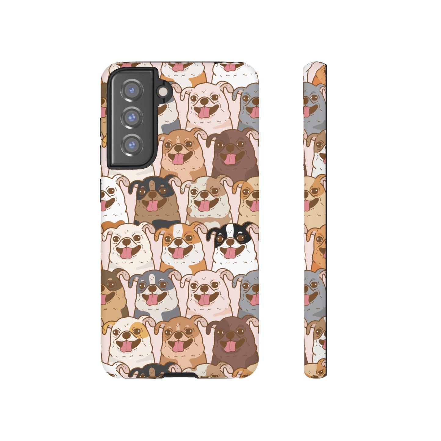 Dog Line Up Phone Case | iPhone 15 Plus/ Pro, 14, 13, 12| Google Pixel 7, Pro, 5| Samsung Galaxy S23 All Major Phone Models