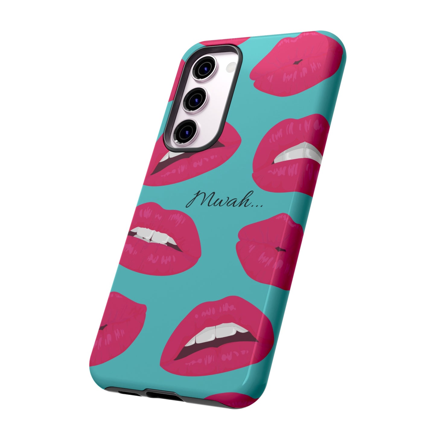 Mwah! Wallpaper Phone Case | iPhone 15 Plus/ Pro, 14, 13, 12| Google Pixel 7, Pro, 5| Samsung Galaxy S23 All Major Phone Models