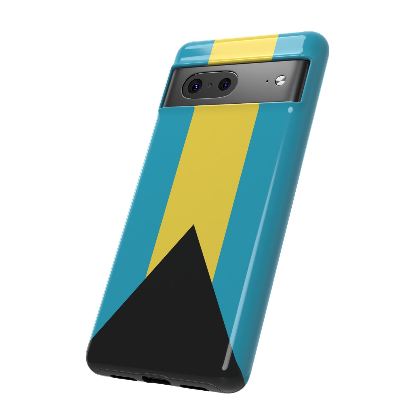 The Bahamas Flag Phone Case | iPhone 15 Plus/ Pro, 14, 13, 12| Google Pixel 7, Pro, 5| Samsung Galaxy S23 All Major Phone Models