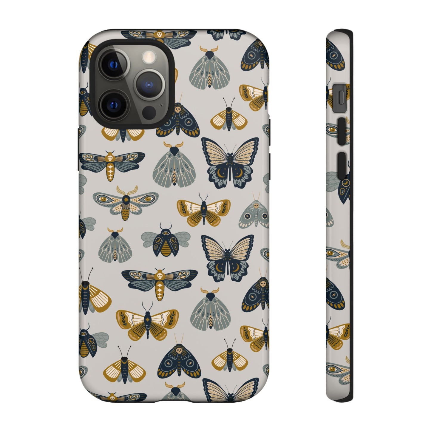 Butterfly and Moth Wallpaper Phone Case | iPhone 15 Plus/ Pro, 14, 13, 12| Google Pixel 7, Pro, 5| Samsung Galaxy S23 All Major Phone Models