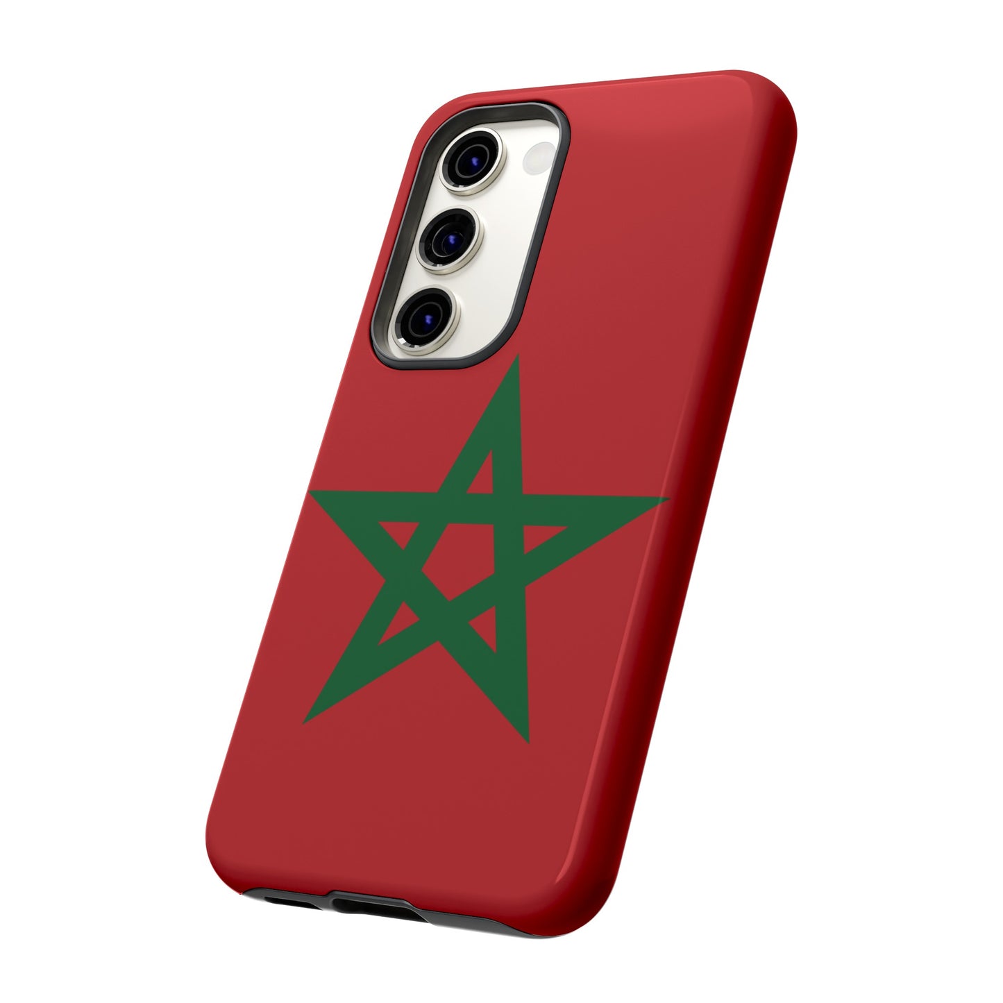 Morocco Flag Phone Case | iPhone 15 Plus/ Pro, 14, 13, 12| Google Pixel 7, Pro, 5| Samsung Galaxy S23 All Major Phone Models